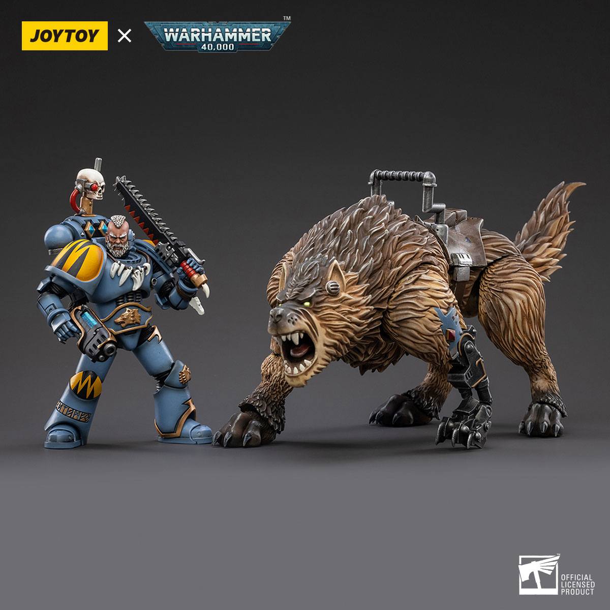 Warhammer 40k: Space Wolves Thunderwolf Cavalry Bjane - 12 cm-Actionfiguren-JoyToy-Mighty Underground