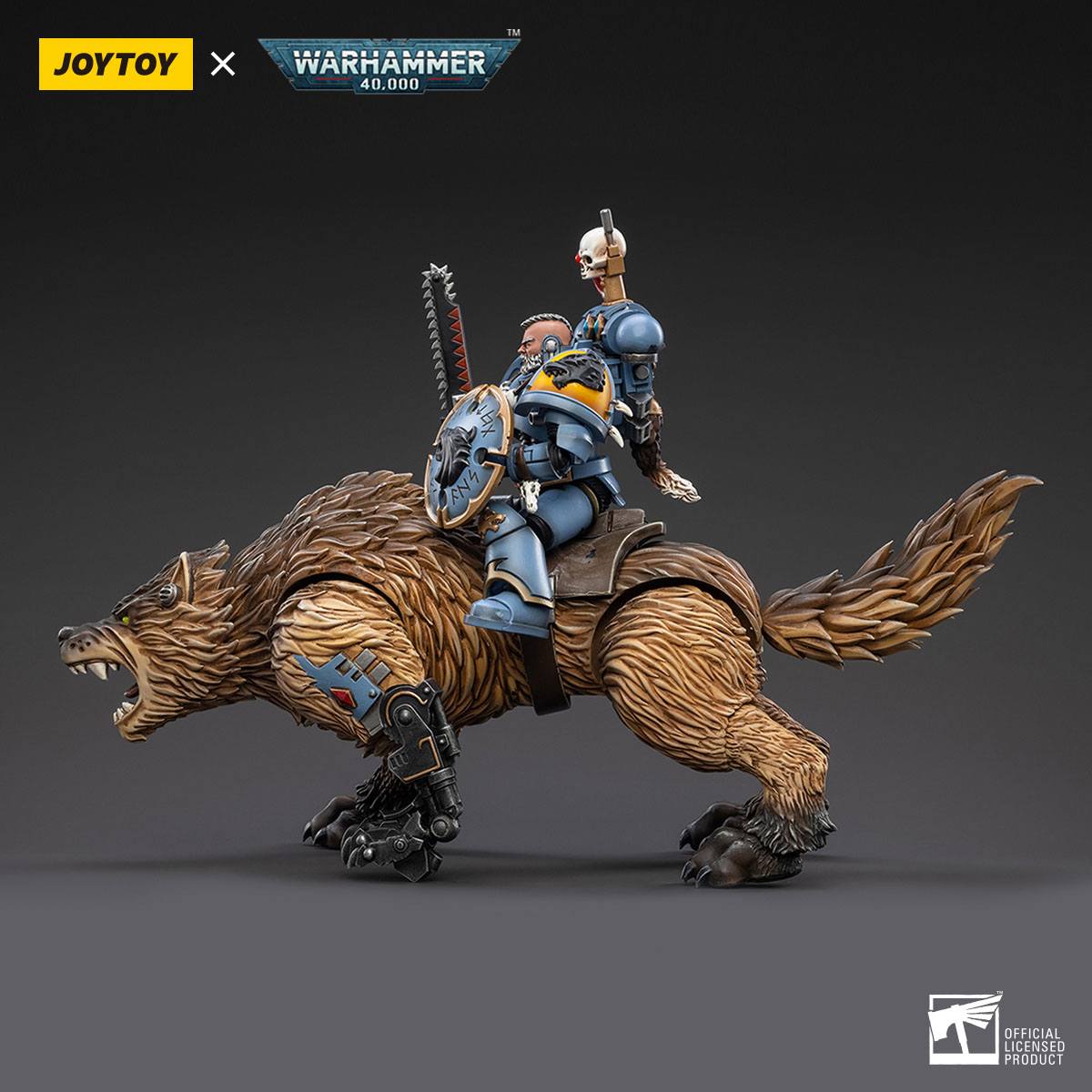 Warhammer 40k: Space Wolves Thunderwolf Cavalry Bjane - 12 cm-Actionfiguren-JoyToy-Mighty Underground