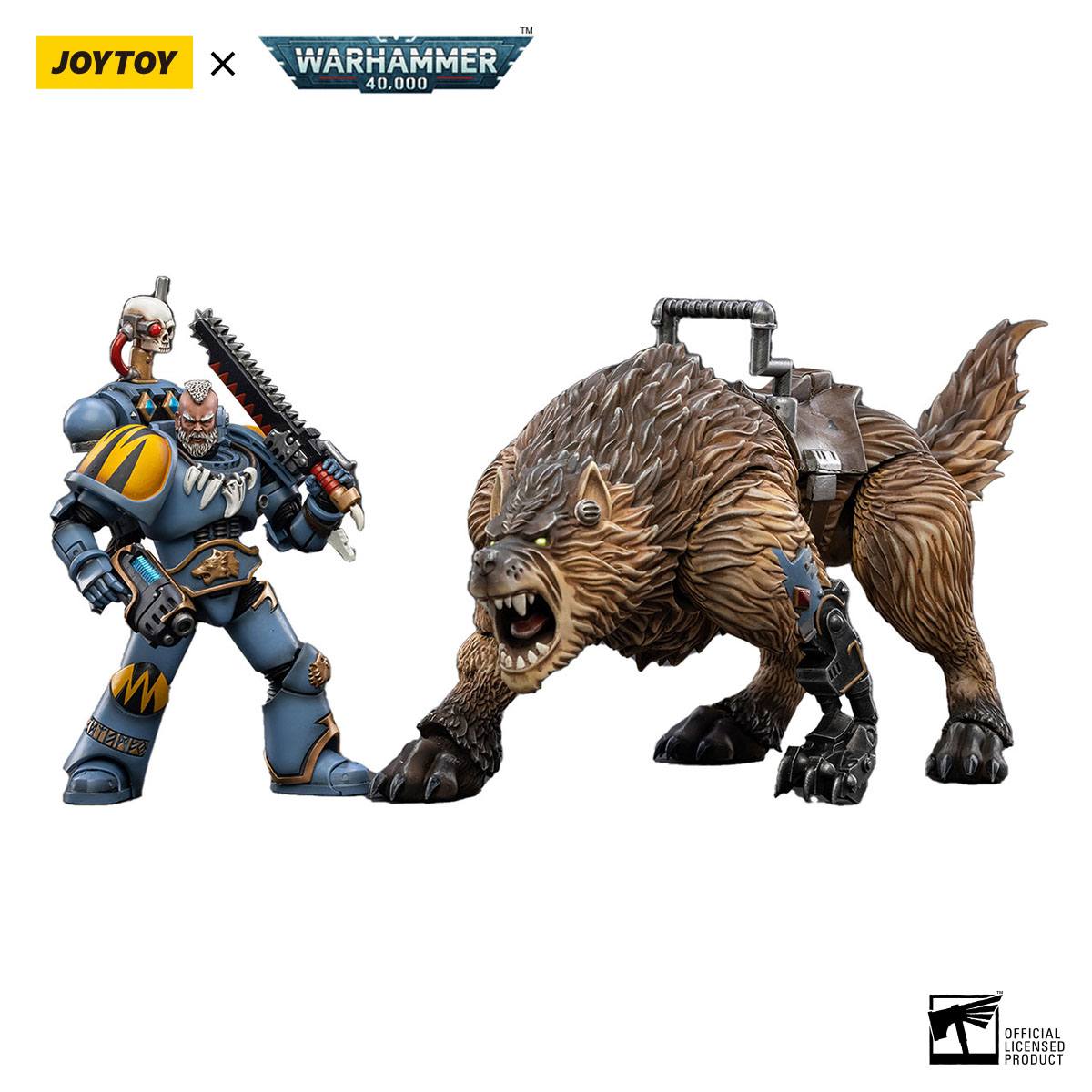 Warhammer 40k: Space Wolves Thunderwolf Cavalry Bjane - 12 cm-Actionfiguren-JoyToy-Mighty Underground
