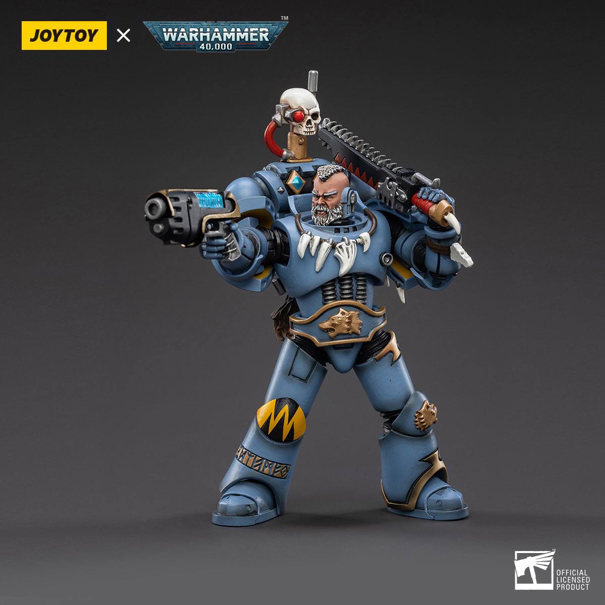 Warhammer 40k: Space Wolves Thunderwolf Cavalry Bjane - 12 cm-Actionfiguren-JoyToy-Mighty Underground