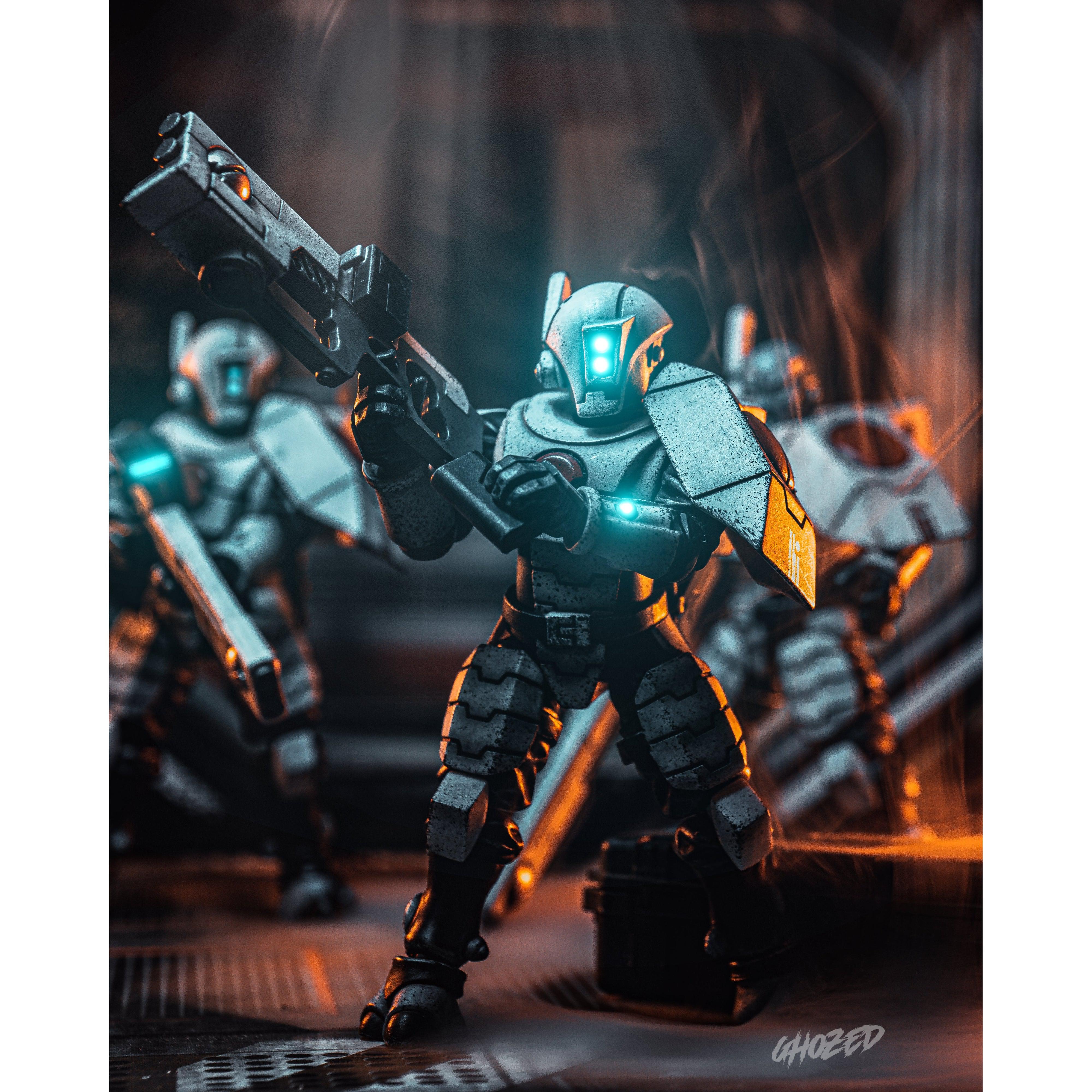 Warhammer 40k: T'au Empire Fire Warrior - 12 cm-Actionfiguren-JoyToy-Mighty Underground
