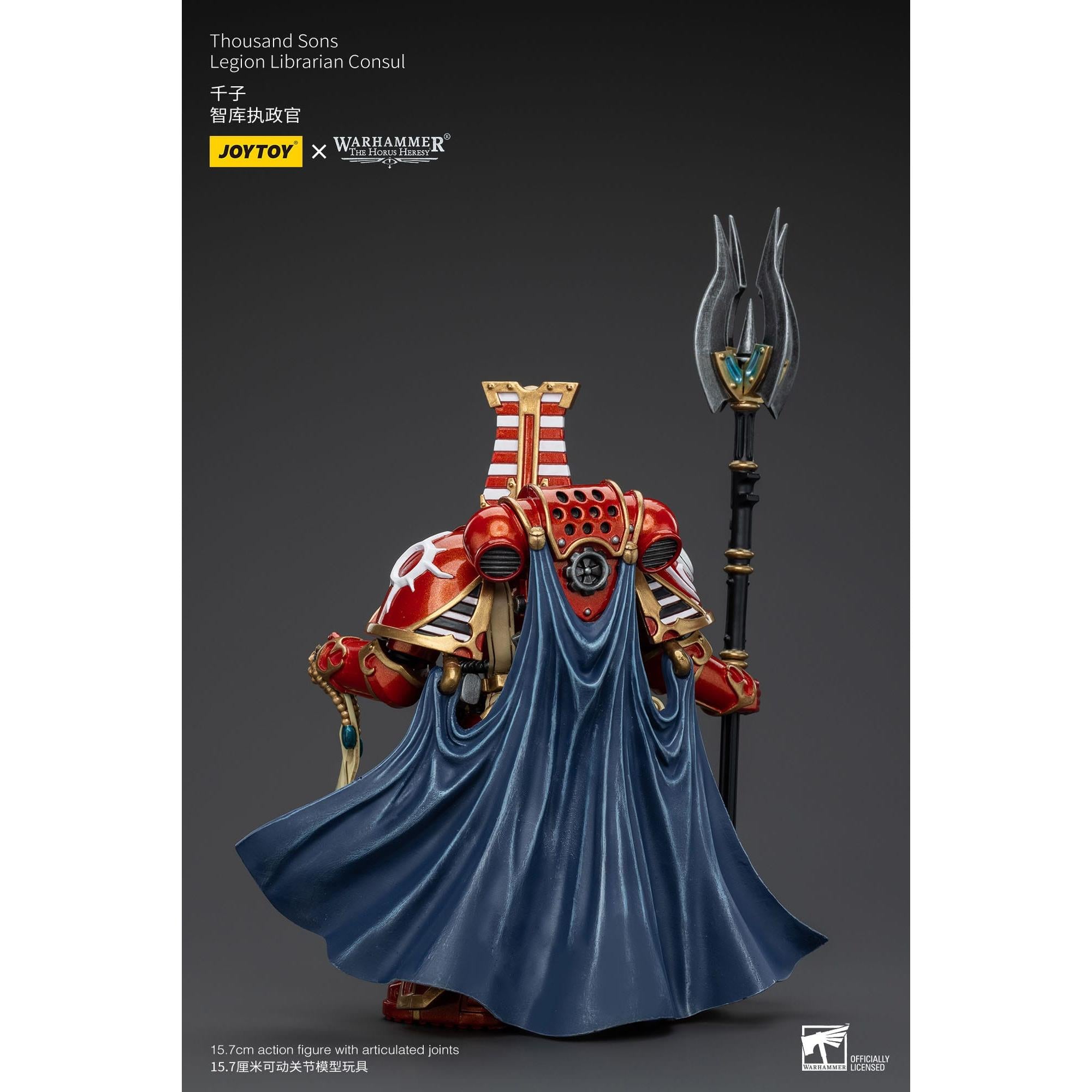 Warhammer 40k: Thousand Sons Legion Librarian Consul (The Horus Heresy)-Actionfiguren-JoyToy-Mighty Underground