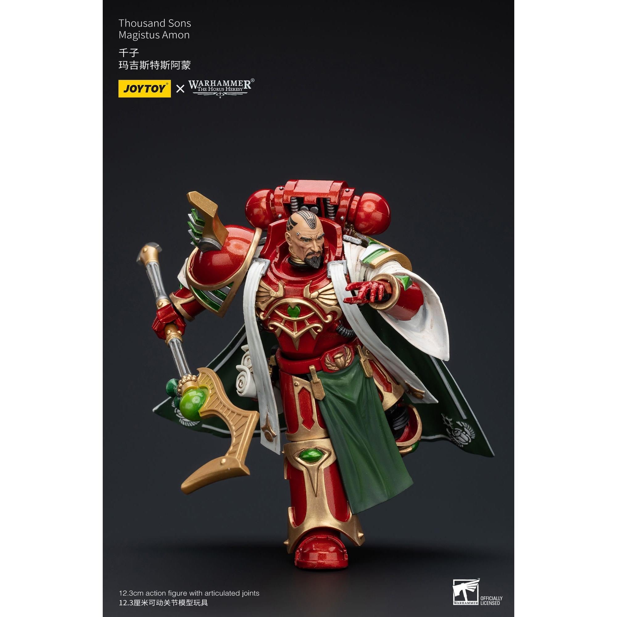 Warhammer 40k: Thousand Sons Magistus Amon (The Horus Heresy)-Actionfiguren-JoyToy-Mighty Underground