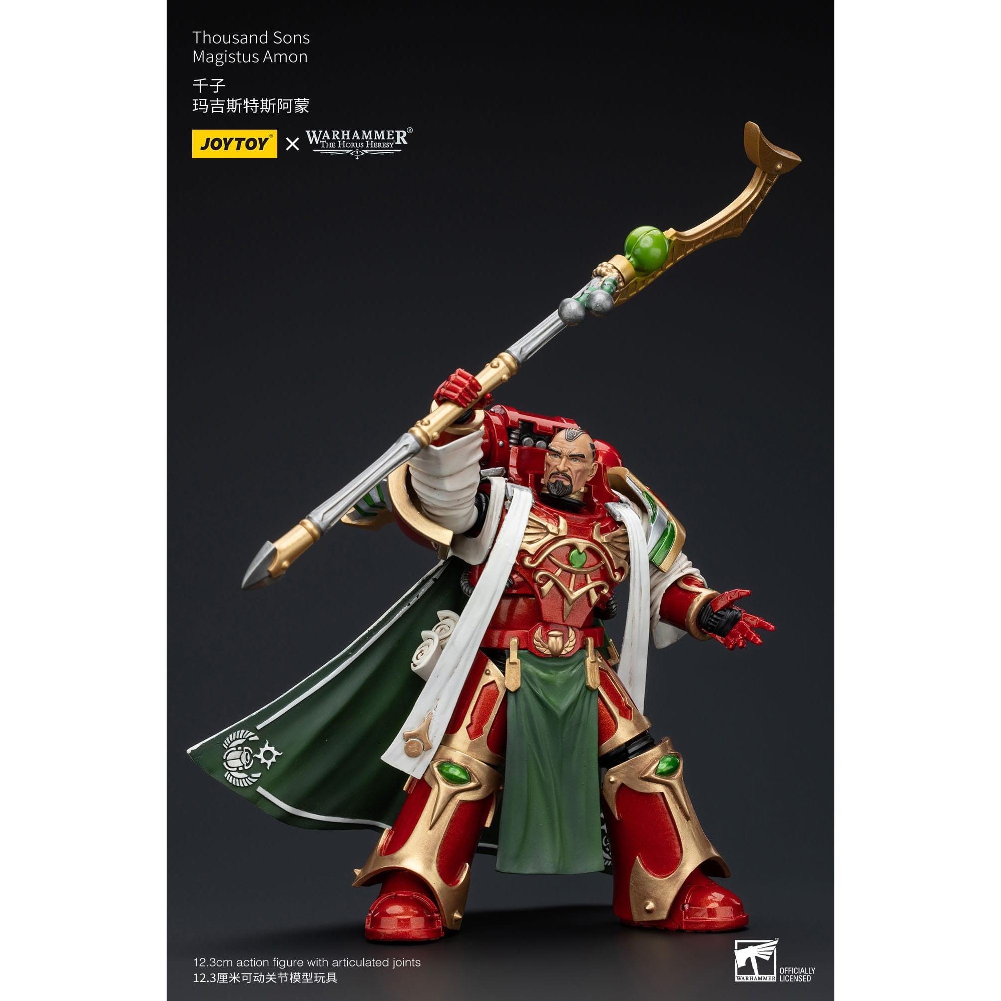 Warhammer 40k: Thousand Sons Magistus Amon (The Horus Heresy)-Actionfiguren-JoyToy-Mighty Underground