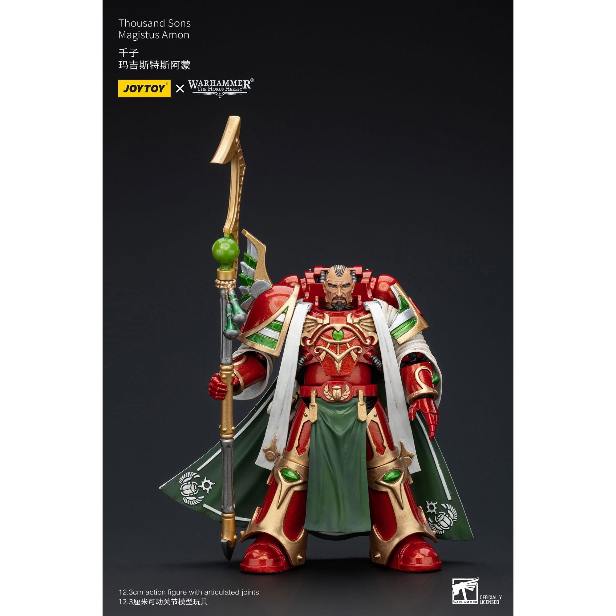 Warhammer 40k: Thousand Sons Magistus Amon (The Horus Heresy)-Actionfiguren-JoyToy-Mighty Underground