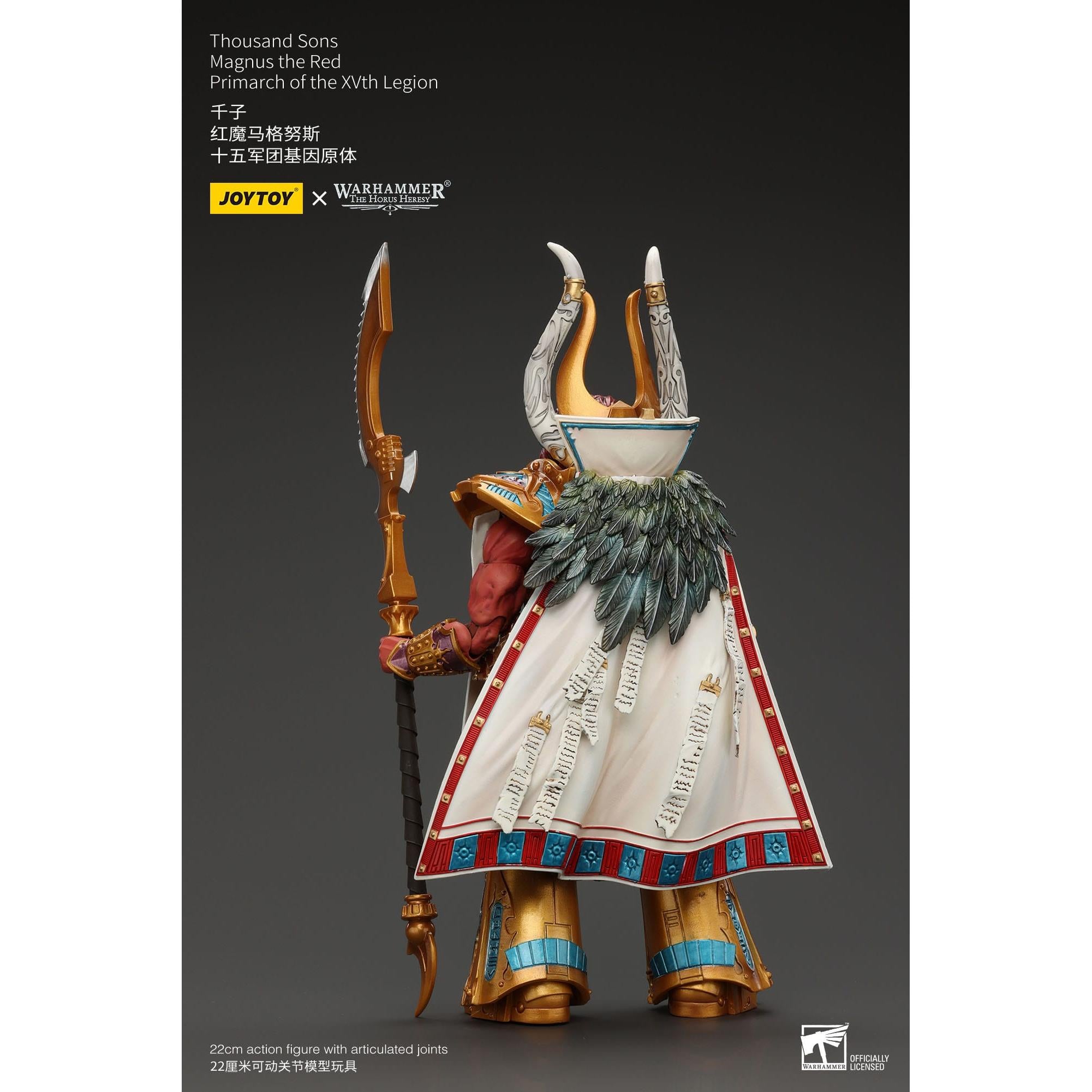 Warhammer 40k: Thousand sons Magnus the Red Primarch of the XVth Legion (The Horus Heresy)-Actionfiguren-JoyToy-Mighty Underground