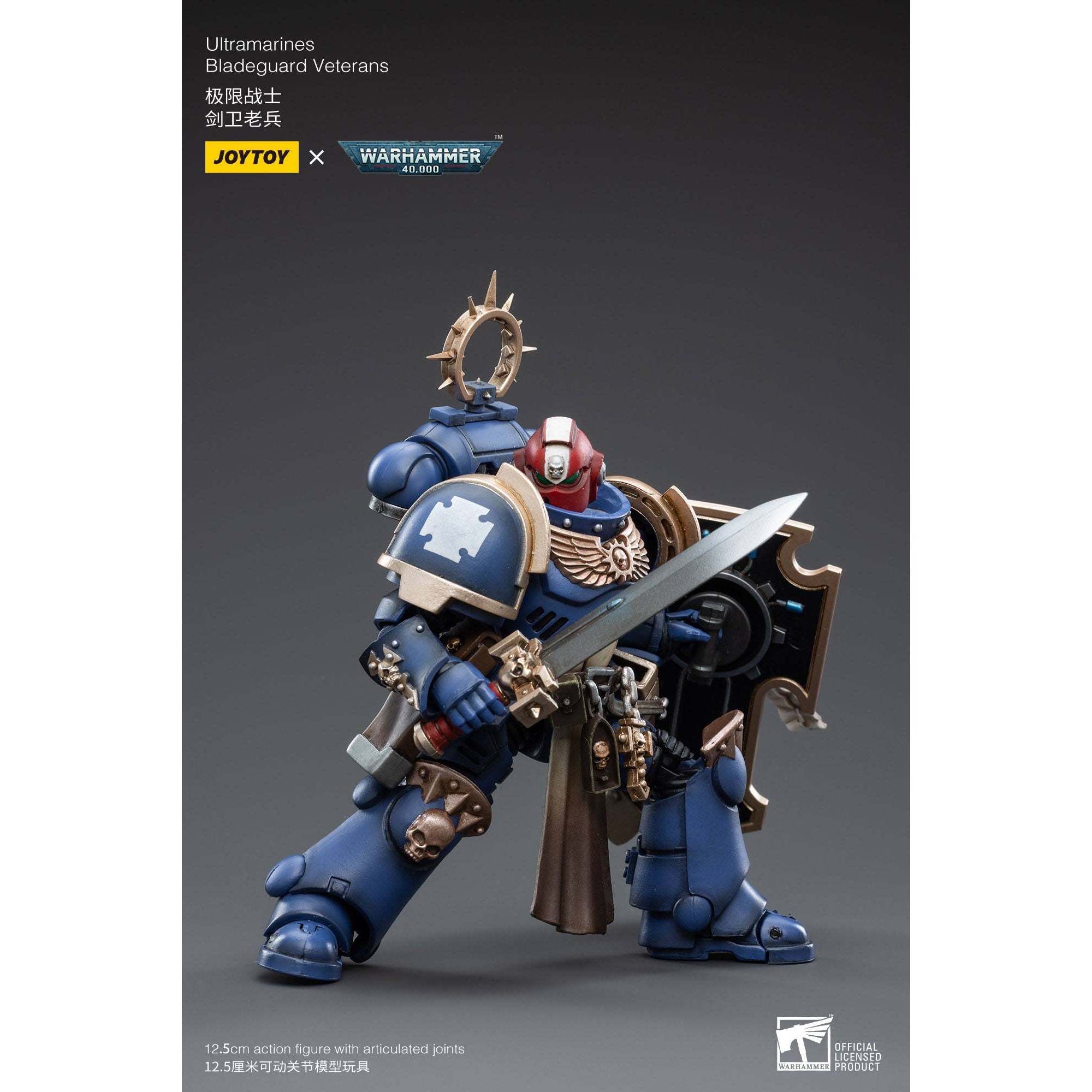 Warhammer 40k: Ultramarines Bladeguard Veteran - 12 cm-Actionfiguren-JoyToy-Mighty Underground