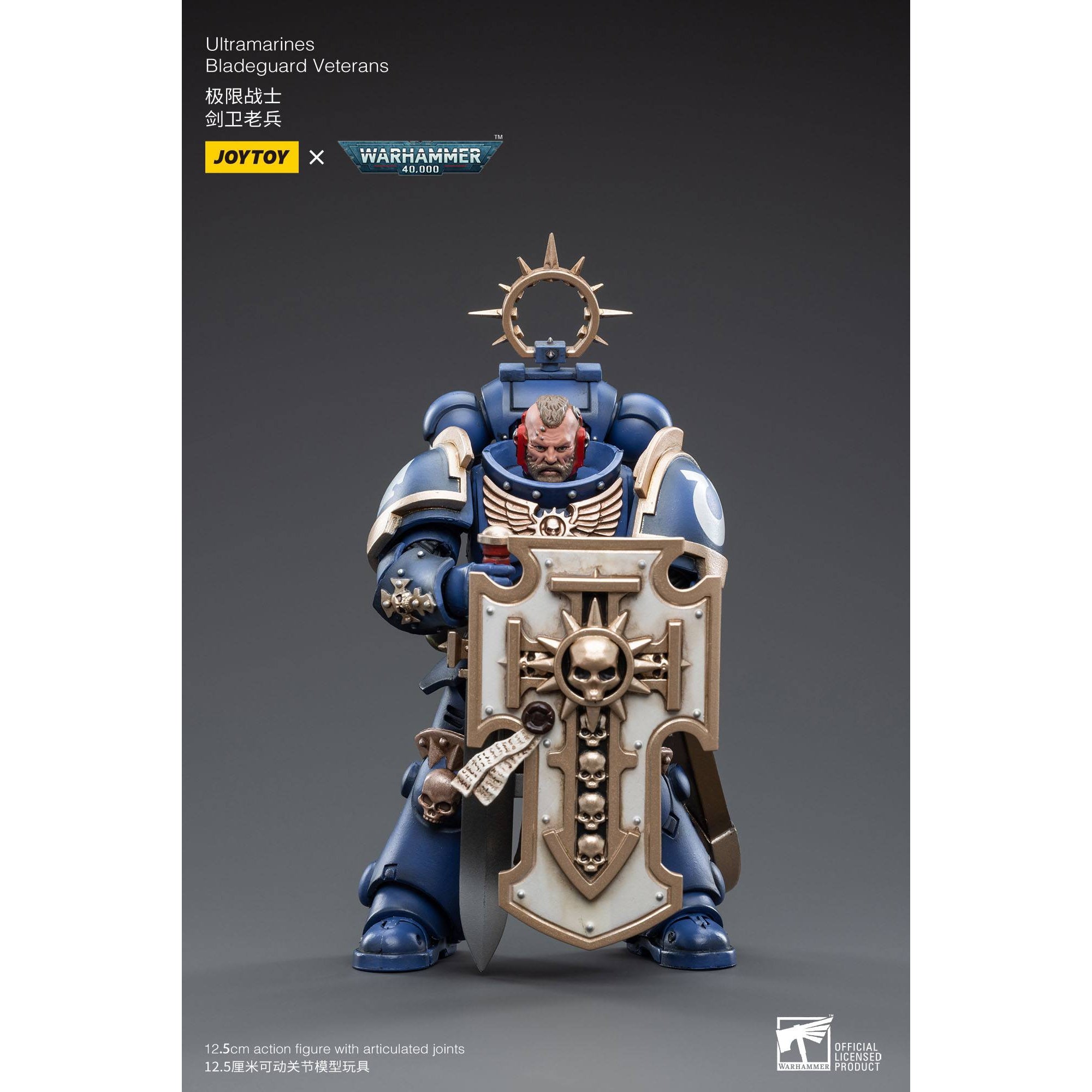 Warhammer 40k: Ultramarines Bladeguard Veteran - 12 cm-Actionfiguren-JoyToy-Mighty Underground