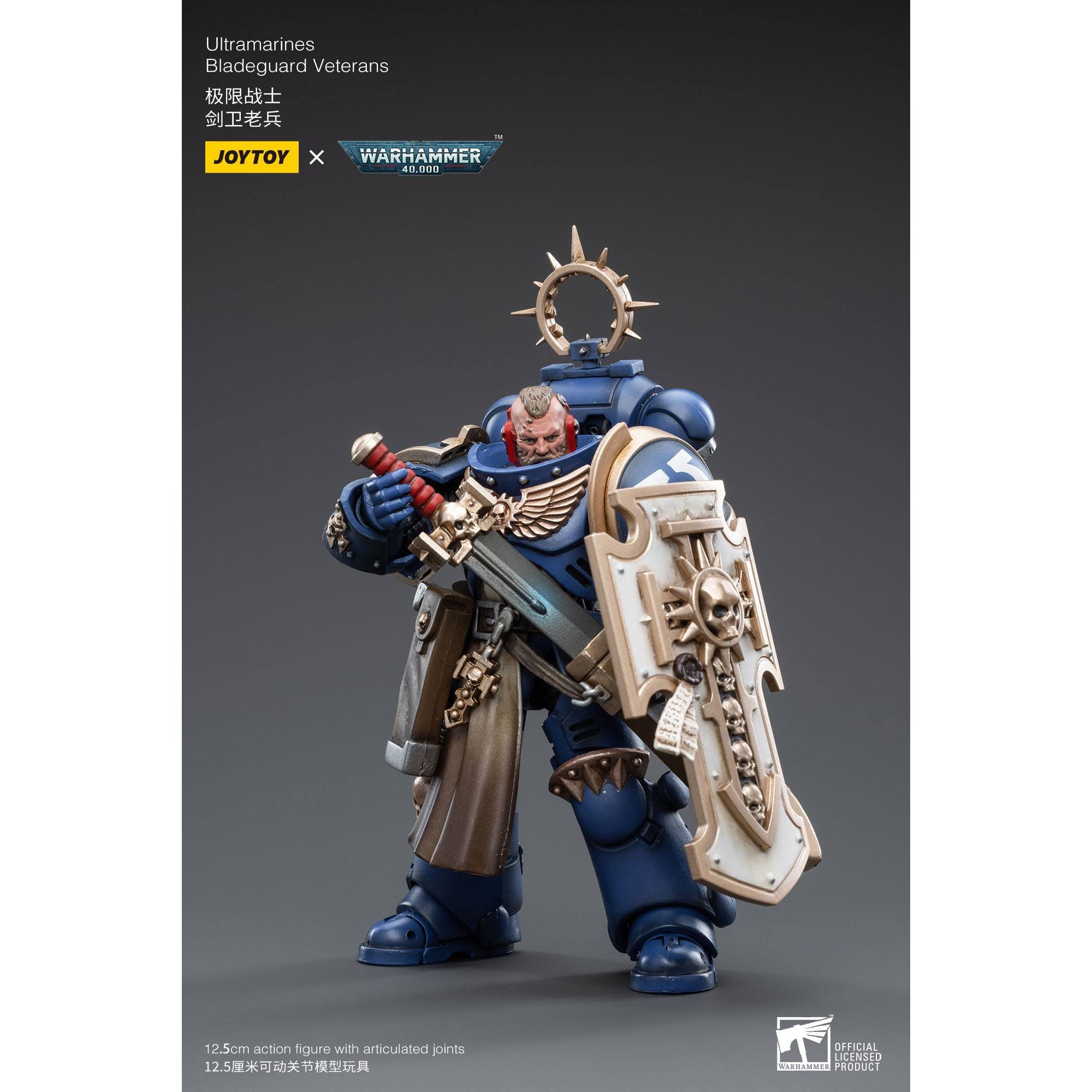 Warhammer 40k: Ultramarines Bladeguard Veteran - 12 cm-Actionfiguren-JoyToy-Mighty Underground