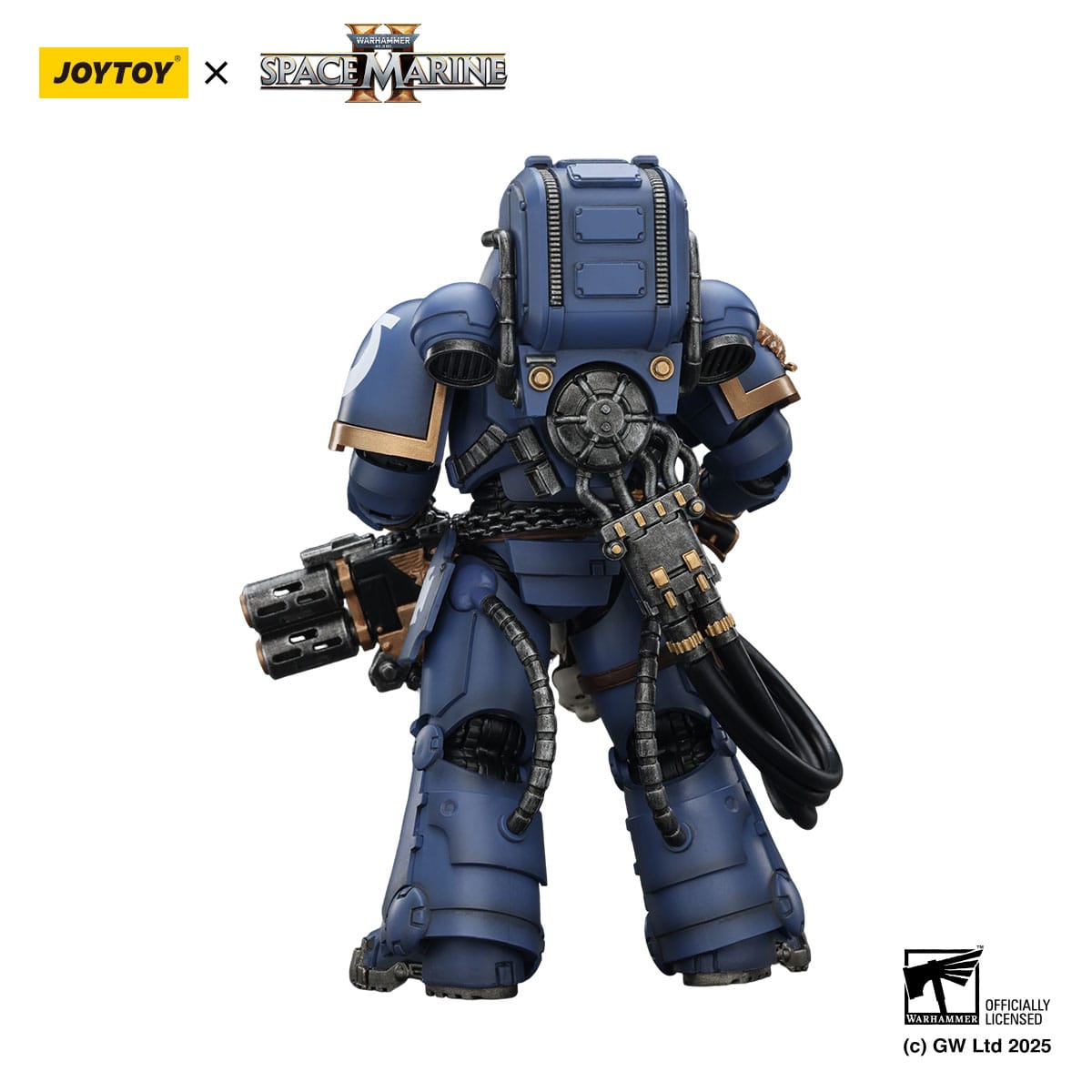 Warhammer 40k: Ultramarines Heavy Artificer Armor with Relic Multi-Melta (Space Marine 2)-Actionfiguren-JoyToy-Mighty Underground