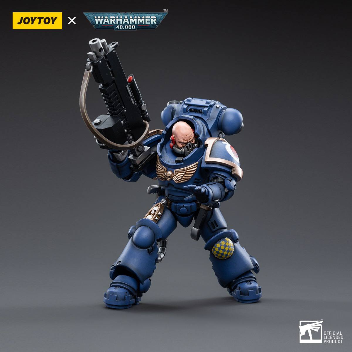 Warhammer 40k: Ultramarines Heavy Intercessor Sergeant Aetus Gardane - 12 cm-Actionfiguren-JoyToy-Mighty Underground