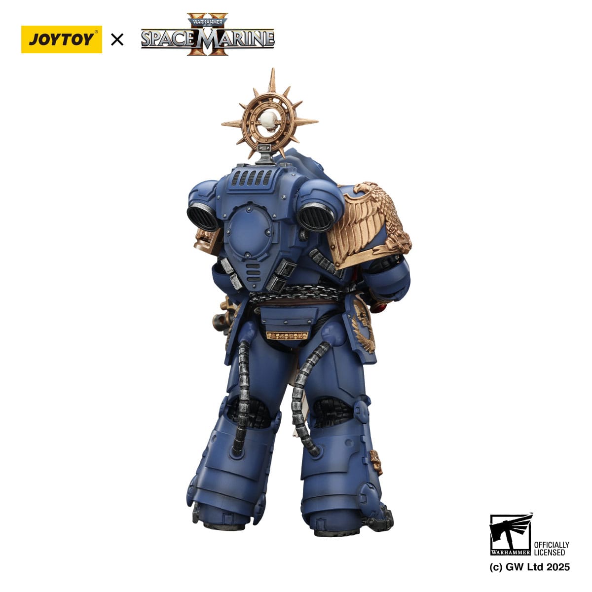 Warhammer 40k: Ultramarines Heavy Relic Primus Armor with Heavy Relic Bolt Rifle (Space Marine 2)-Actionfiguren-JoyToy-Mighty Underground