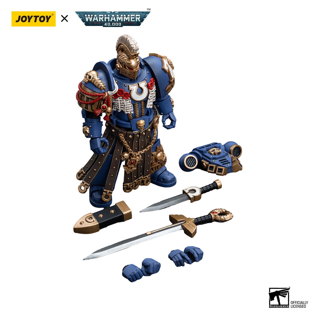 Warhammer 40k: Ultramarines Honour Guard Chapter Champion - 12 cm-Actionfiguren-JoyToy-Mighty Underground