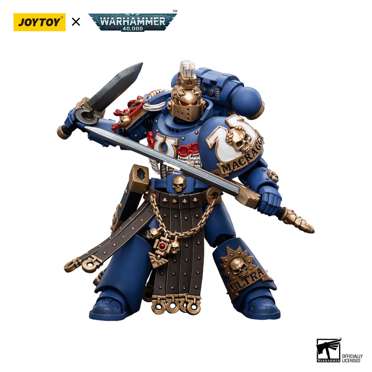 Warhammer 40k: Ultramarines Honour Guard Chapter Champion - 12 cm-Actionfiguren-JoyToy-Mighty Underground