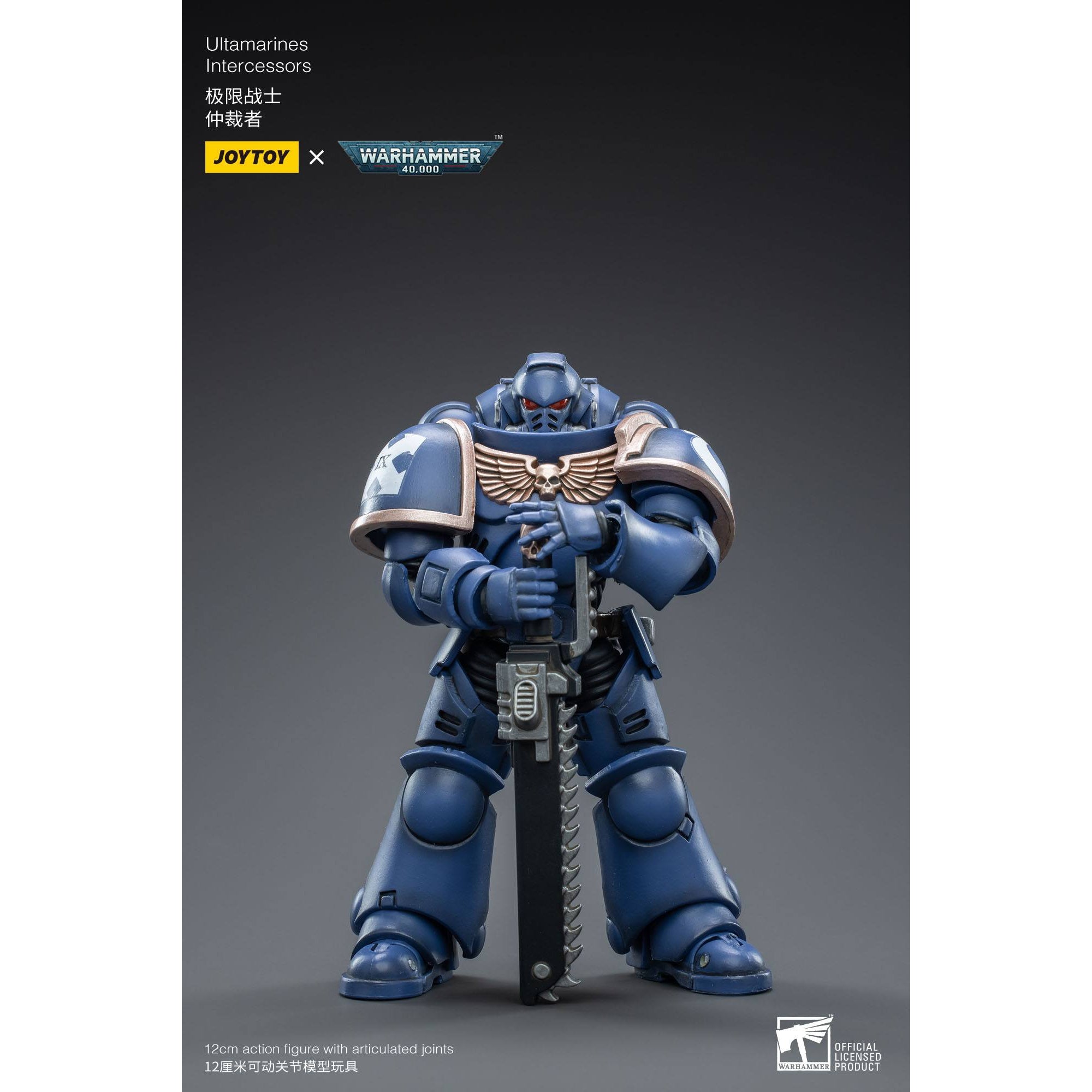Warhammer 40k: Ultramarines Intercessors - 12 cm-Actionfiguren-JoyToy-Mighty Underground
