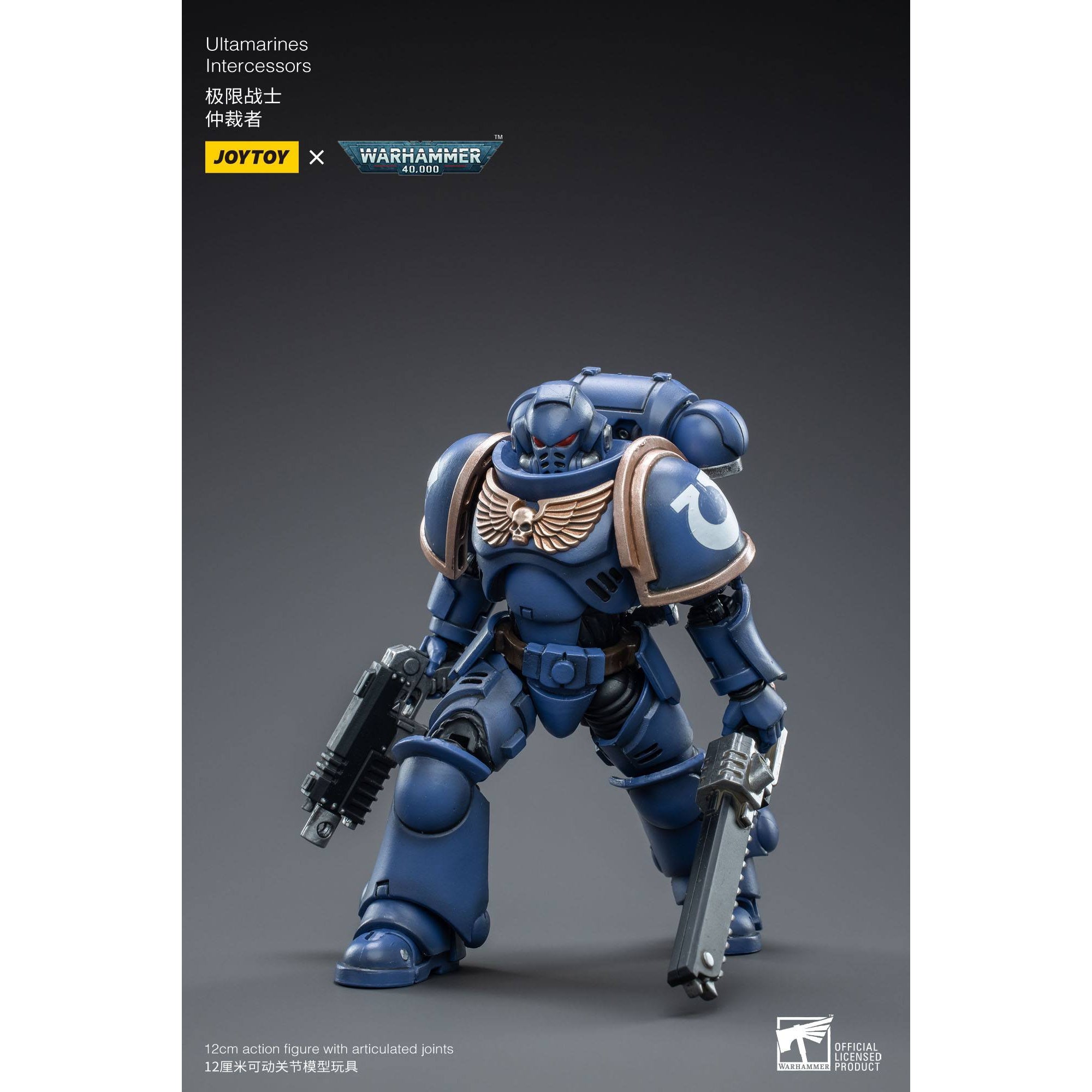 Warhammer 40k: Ultramarines Intercessors - 12 cm-Actionfiguren-JoyToy-Mighty Underground