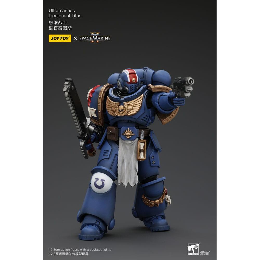 Warhammer 40k: Ultramarines Lieutenant Titus (Space Marine II)-Actionfiguren-JoyToy-Mighty Underground