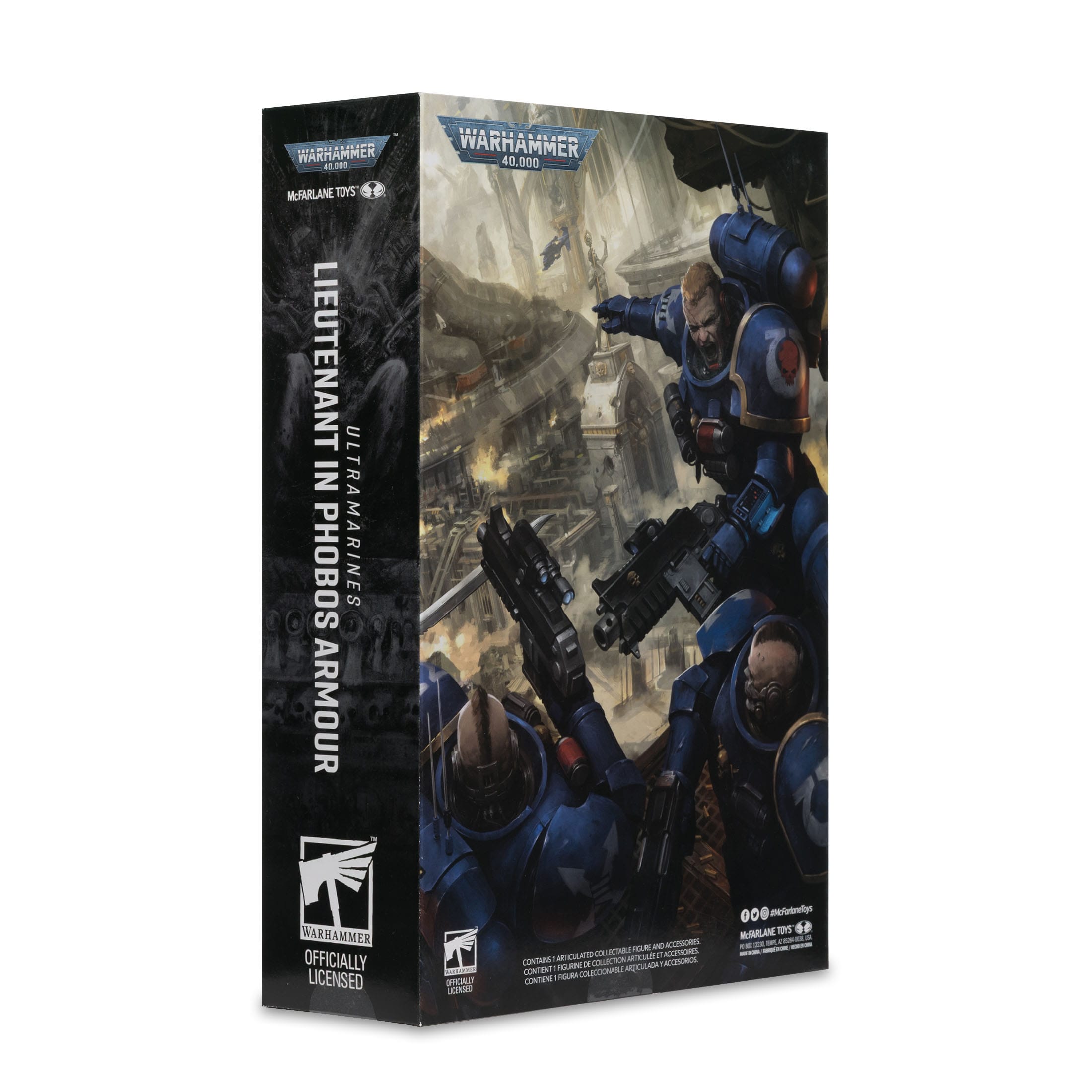 Warhammer 40k: Ultramarines Lieutenant in Phobos Armor-Actionfiguren-McFarlane Toys-Mighty Underground