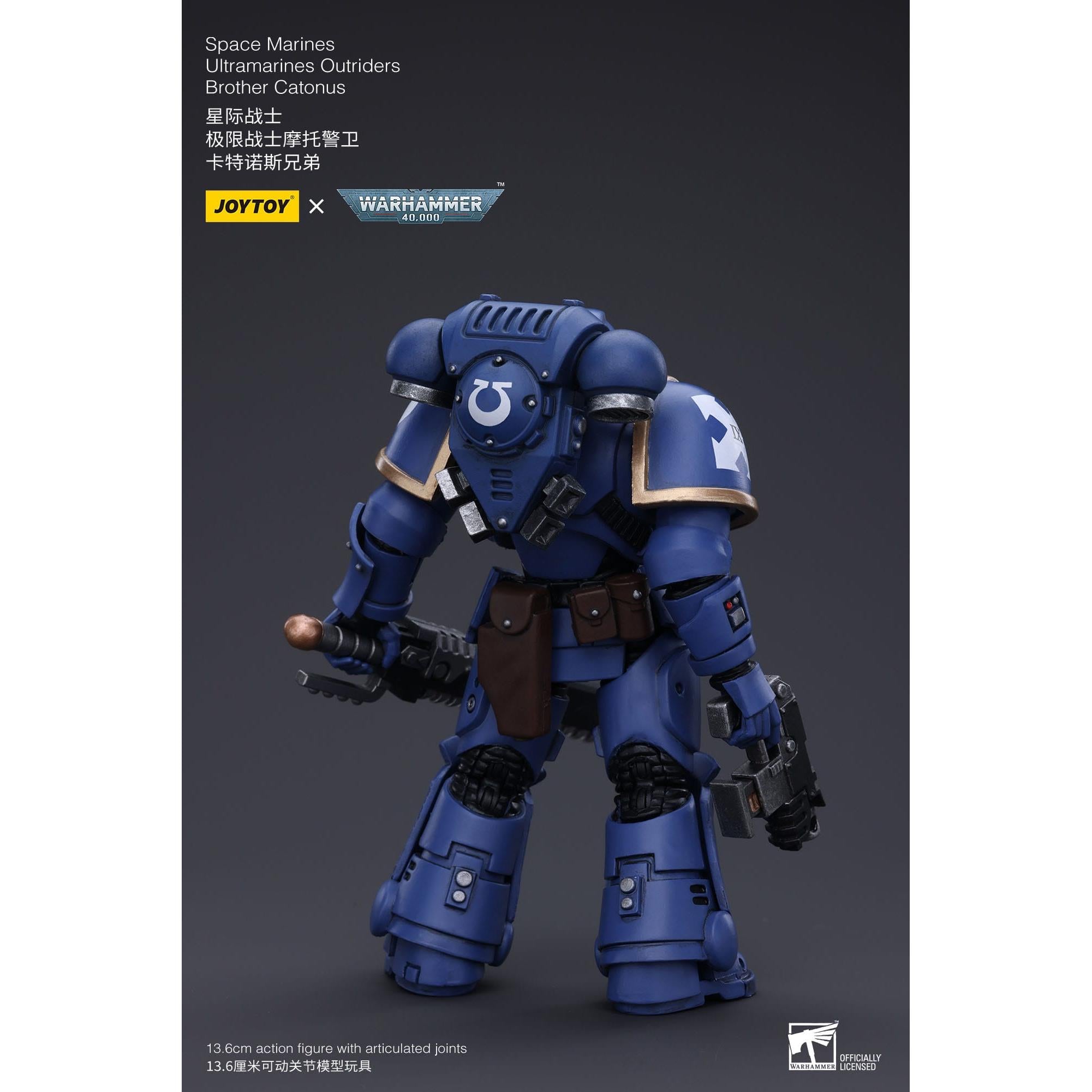 Warhammer 40k: Ultramarines Outriders Brother Catonus-Actionfiguren-JoyToy-Mighty Underground