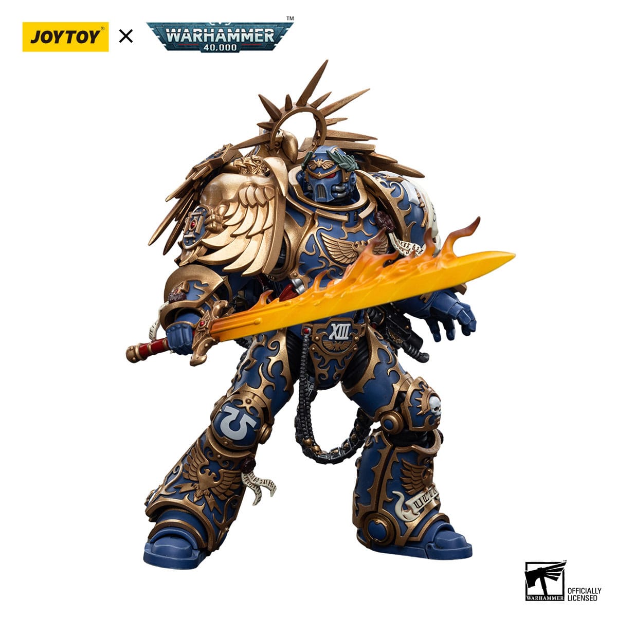 Warhammer 40k: Ultramarines Primarch Roboute Guilliman-Actionfiguren-JoyToy-Mighty Underground