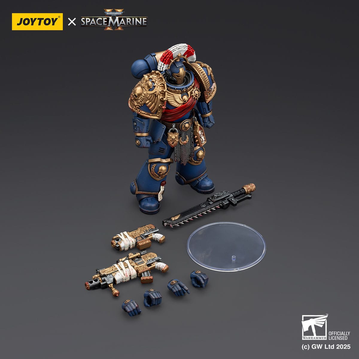 Warhammer 40k: Ultramarines Relic Secundus Armour (Space Marine 2)-Actionfiguren-JoyToy-Mighty Underground