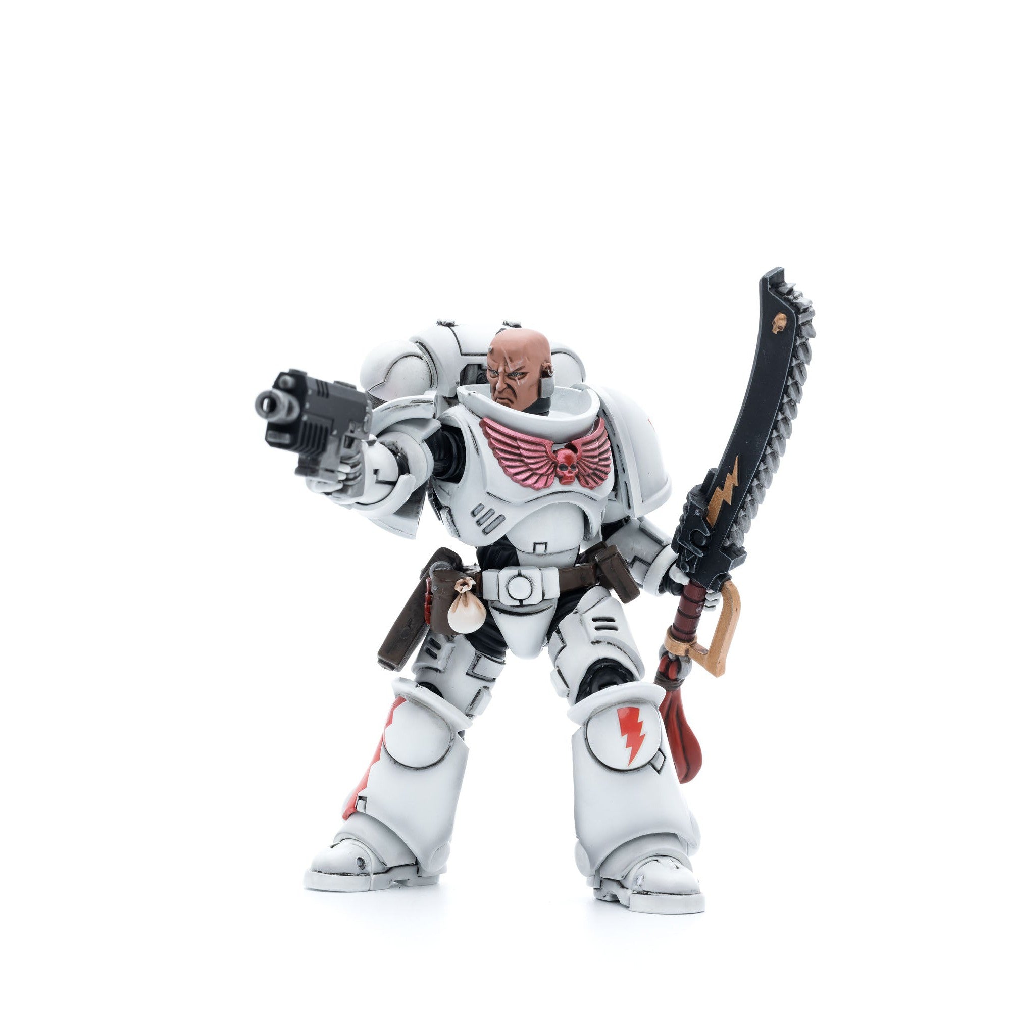 Warhammer 40k: White Scars Assault Intercessor Sergeant Tsendbaatar - 12 cm-Actionfiguren-JoyToy-Mighty Underground