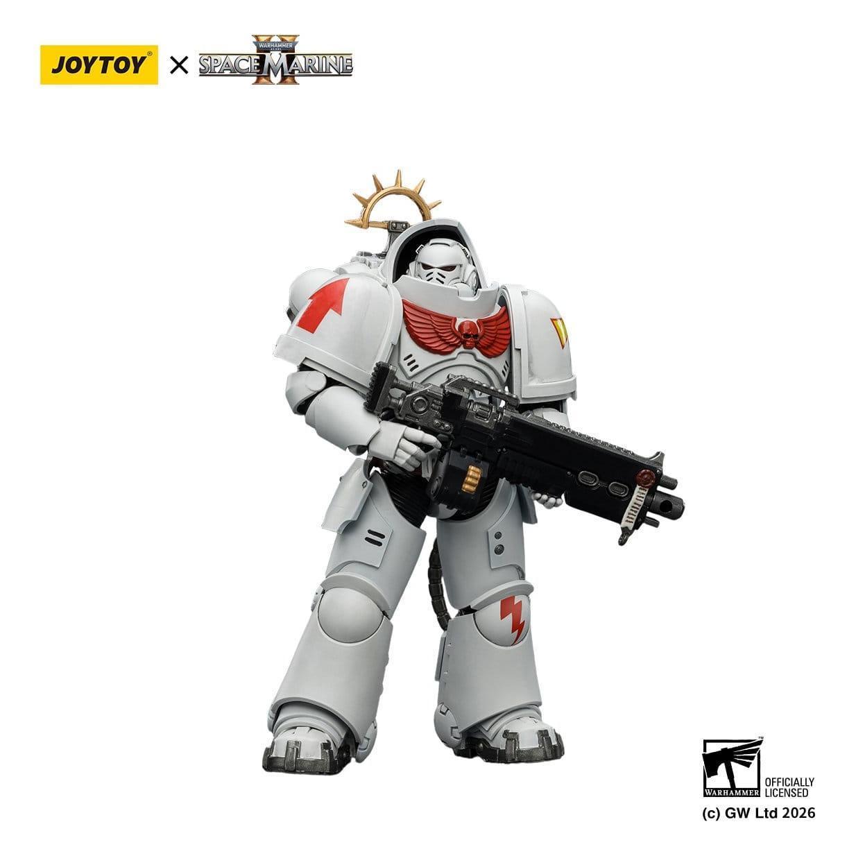 Warhammer 40k: White Scars Heavy Intercessor (Game Edition, Spacemarine 2)-Actionfiguren-JoyToy-Mighty Underground
