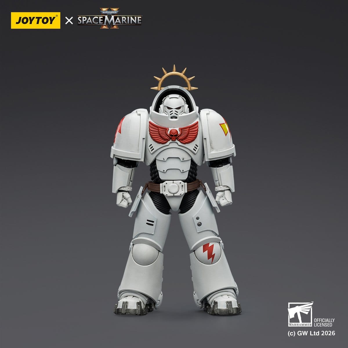 Warhammer 40k: White Scars Heavy Intercessor (Game Edition, Spacemarine 2)-Actionfiguren-JoyToy-Mighty Underground