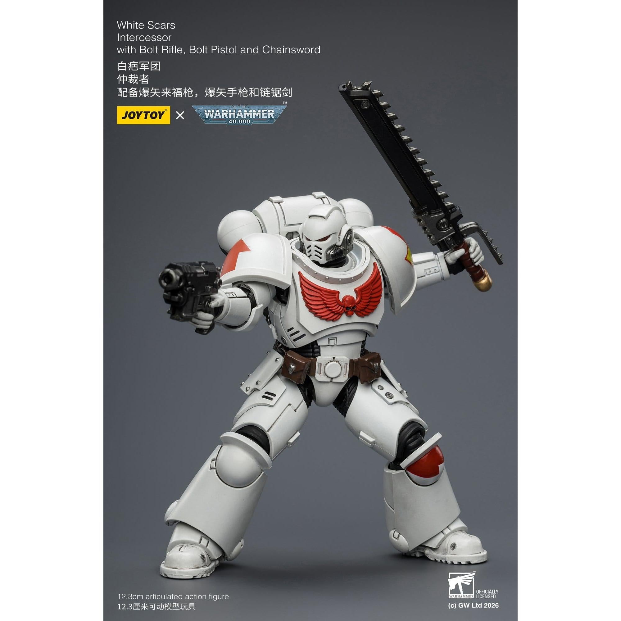 Warhammer 40k: White Scars Intercessor-Actionfiguren-JoyToy-Mighty Underground