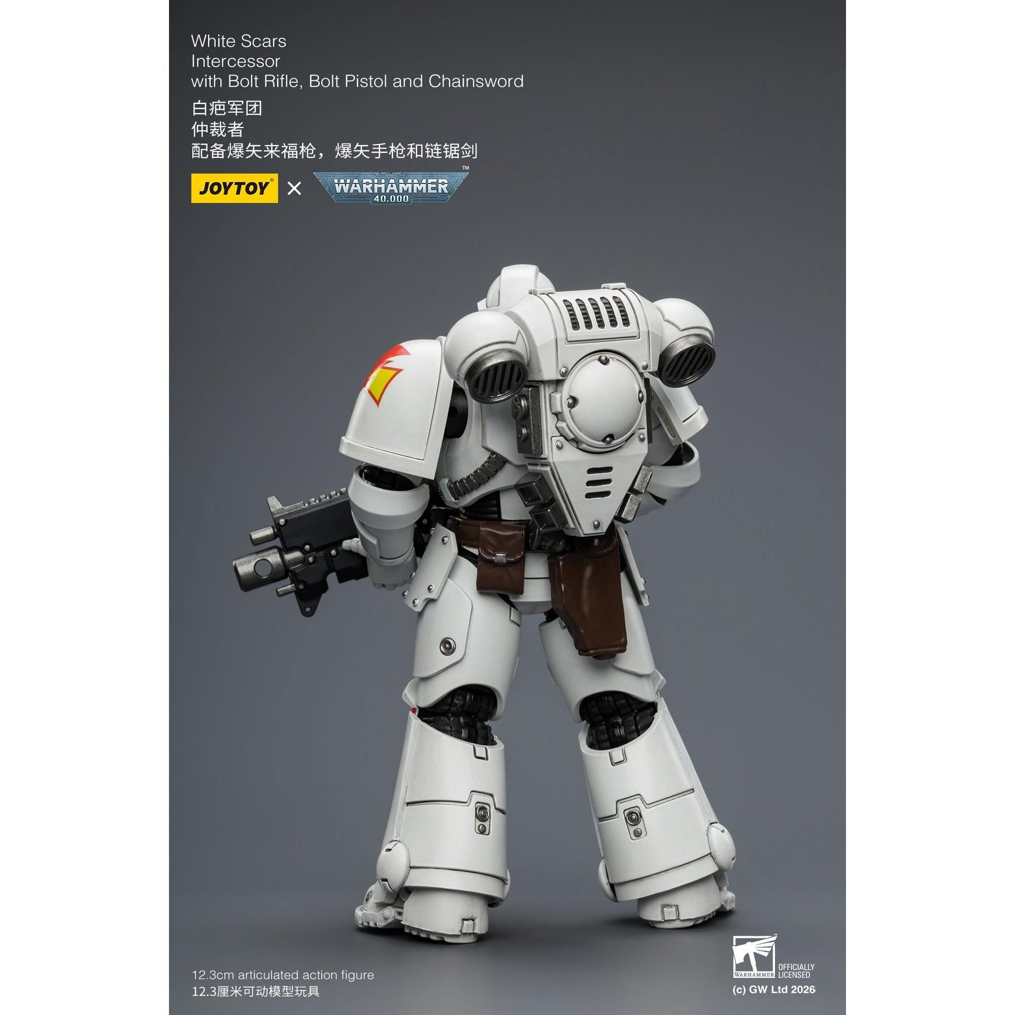 Warhammer 40k: White Scars Intercessor-Actionfiguren-JoyToy-Mighty Underground
