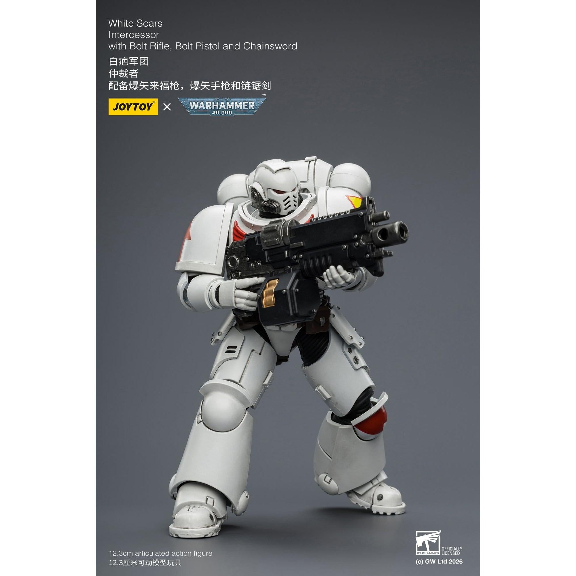 Warhammer 40k: White Scars Intercessor-Actionfiguren-JoyToy-Mighty Underground