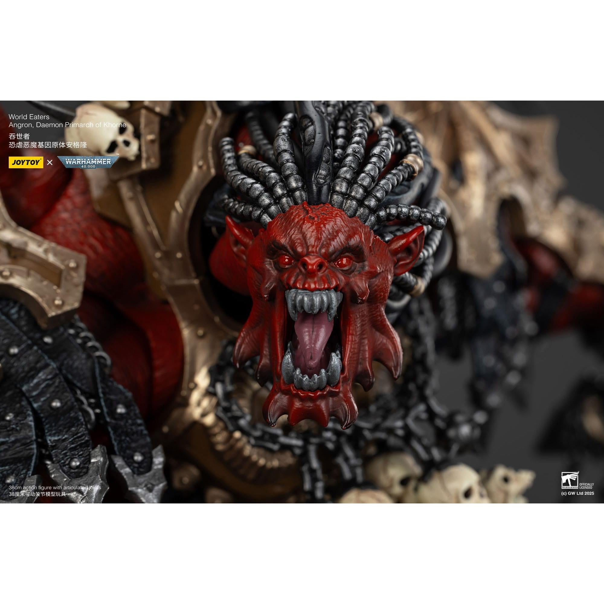 Warhammer 40k: World Eaters Angron Daemon Primarch of Khorne - 48 cm-Actionfiguren-JoyToy-Mighty Underground