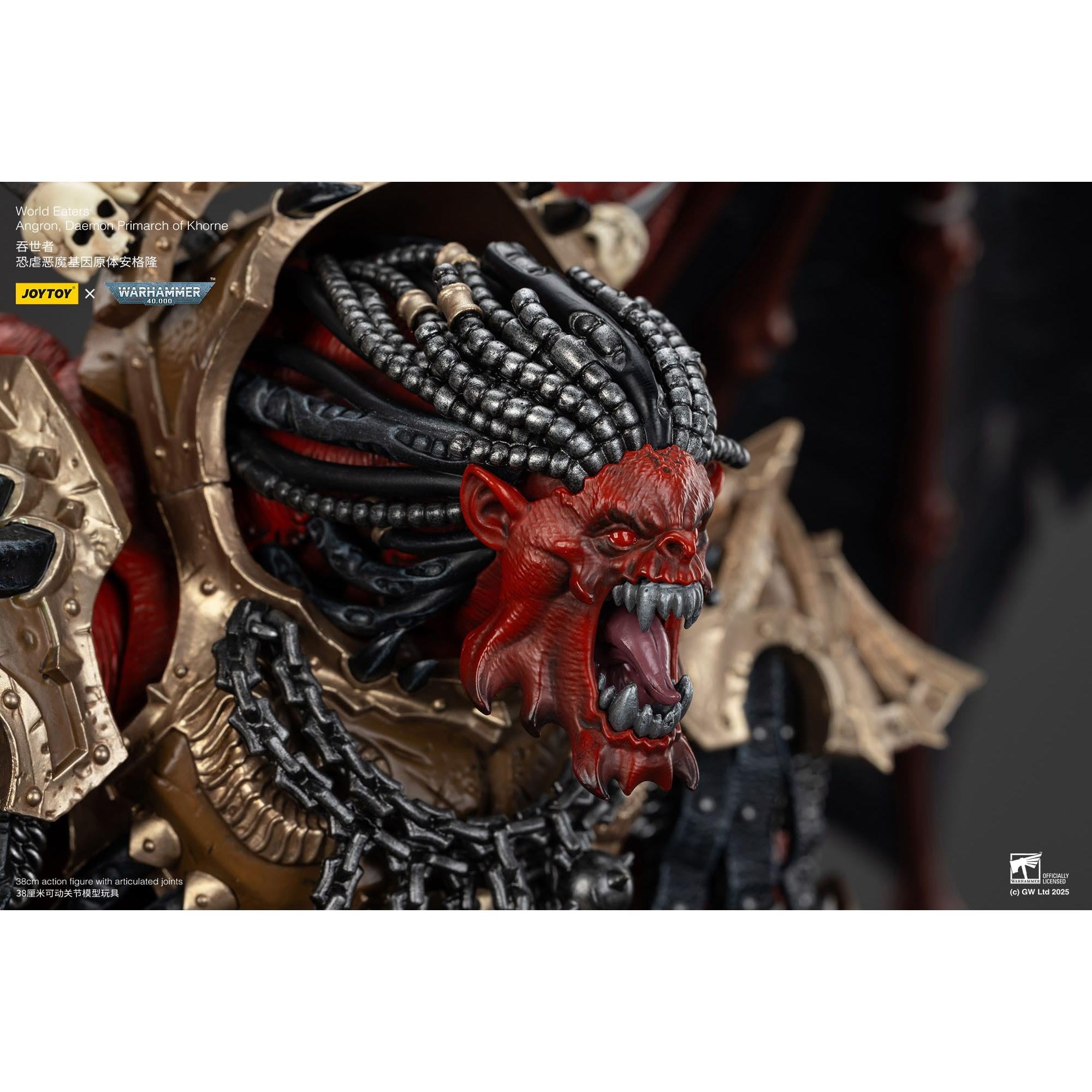 Warhammer 40k: World Eaters Angron Daemon Primarch of Khorne - 48 cm-Actionfiguren-JoyToy-Mighty Underground