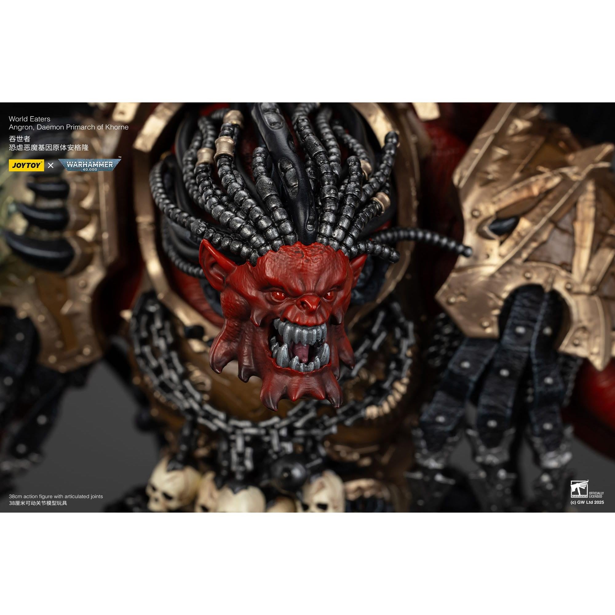 Warhammer 40k: World Eaters Angron Daemon Primarch of Khorne - 48 cm-Actionfiguren-JoyToy-Mighty Underground