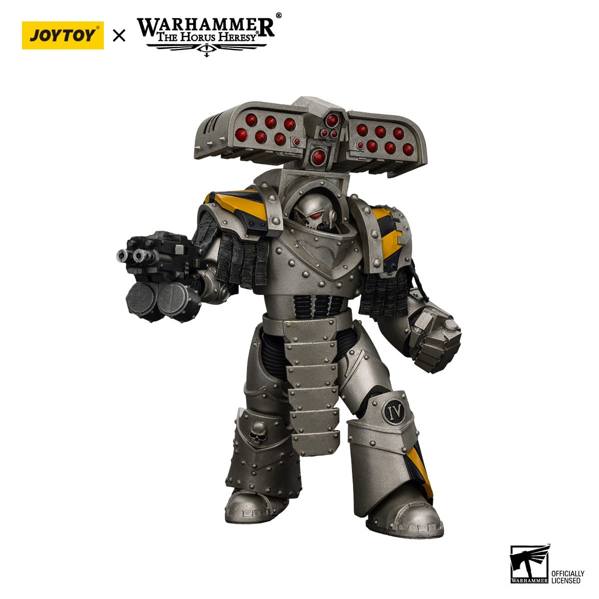 Warhammer 40k: lron Warriors Tyrant Siege Master Terminator with Rocket Launcher (The Horus Heresy)-Actionfiguren-JoyToy-Mighty Underground
