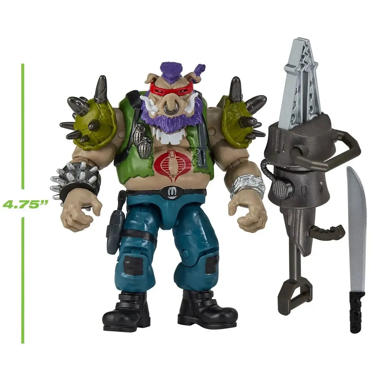 Teenage Mutant Ninja Turtles x G.I. Joe Bebop x Ripper & Rocksteady x Buzzer - 2er-Bundle