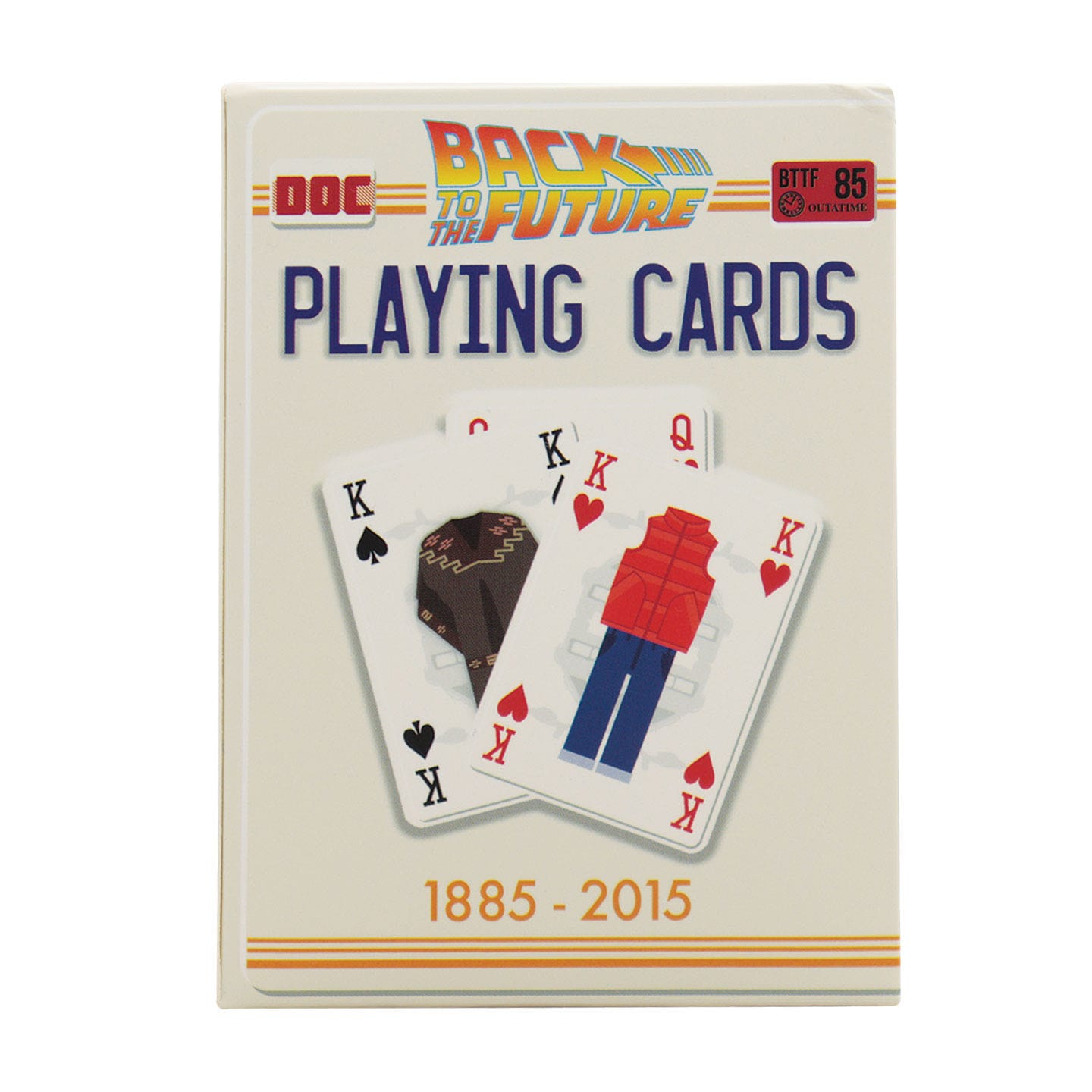 Back to the Future: Spielkarten