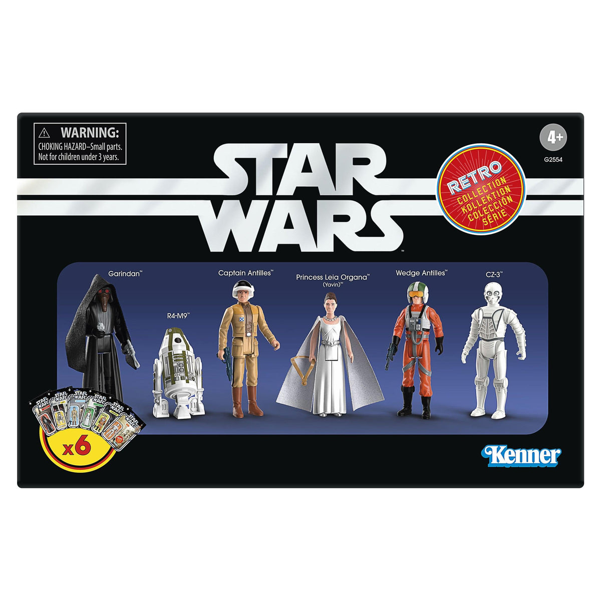 Star Wars Retro Collection: Episode IV 6-Pack - 10 cm