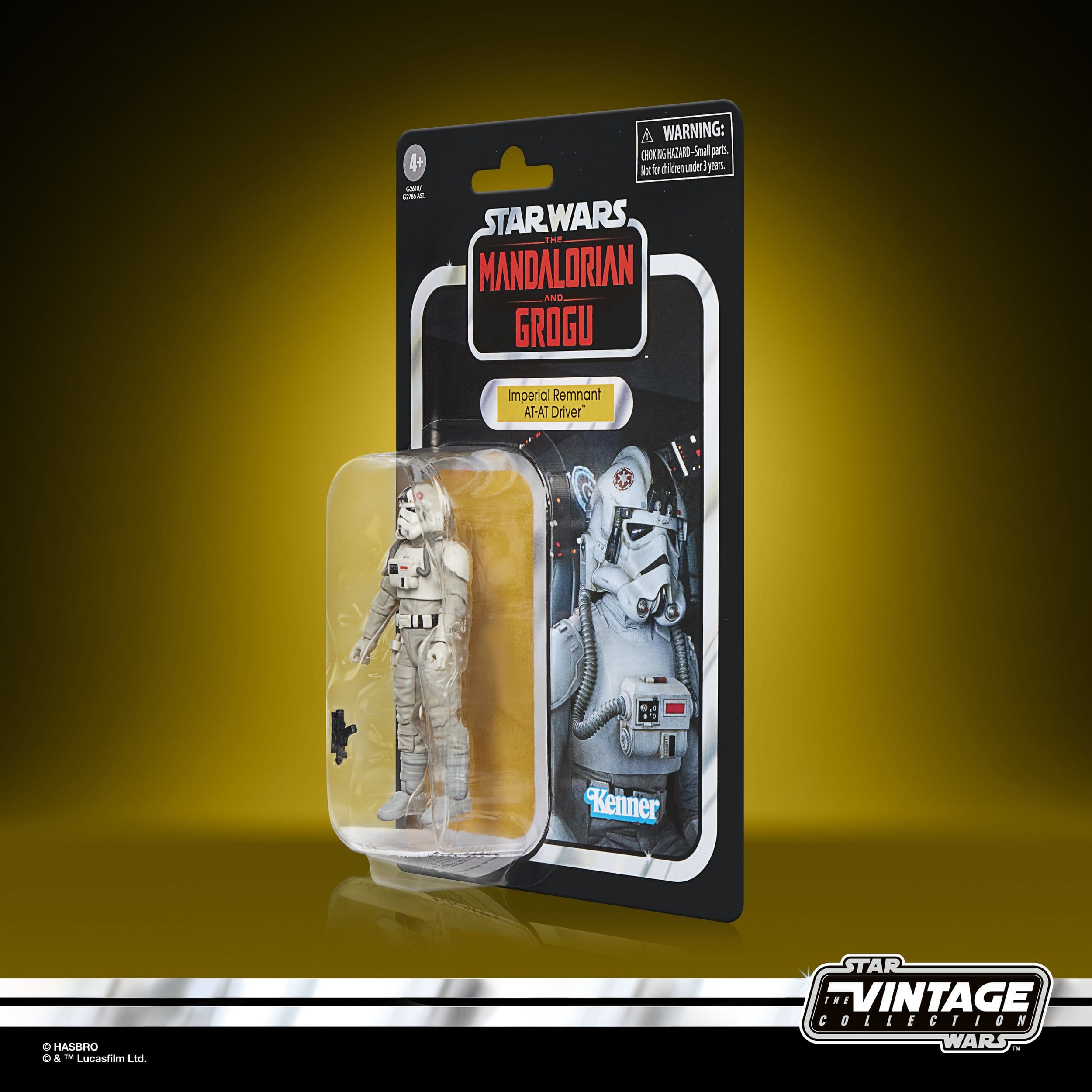 Star Wars Vintage Collection: Imperial Remnant AT-AT Driver (The Mandalorian & Grogu) - 10 cm