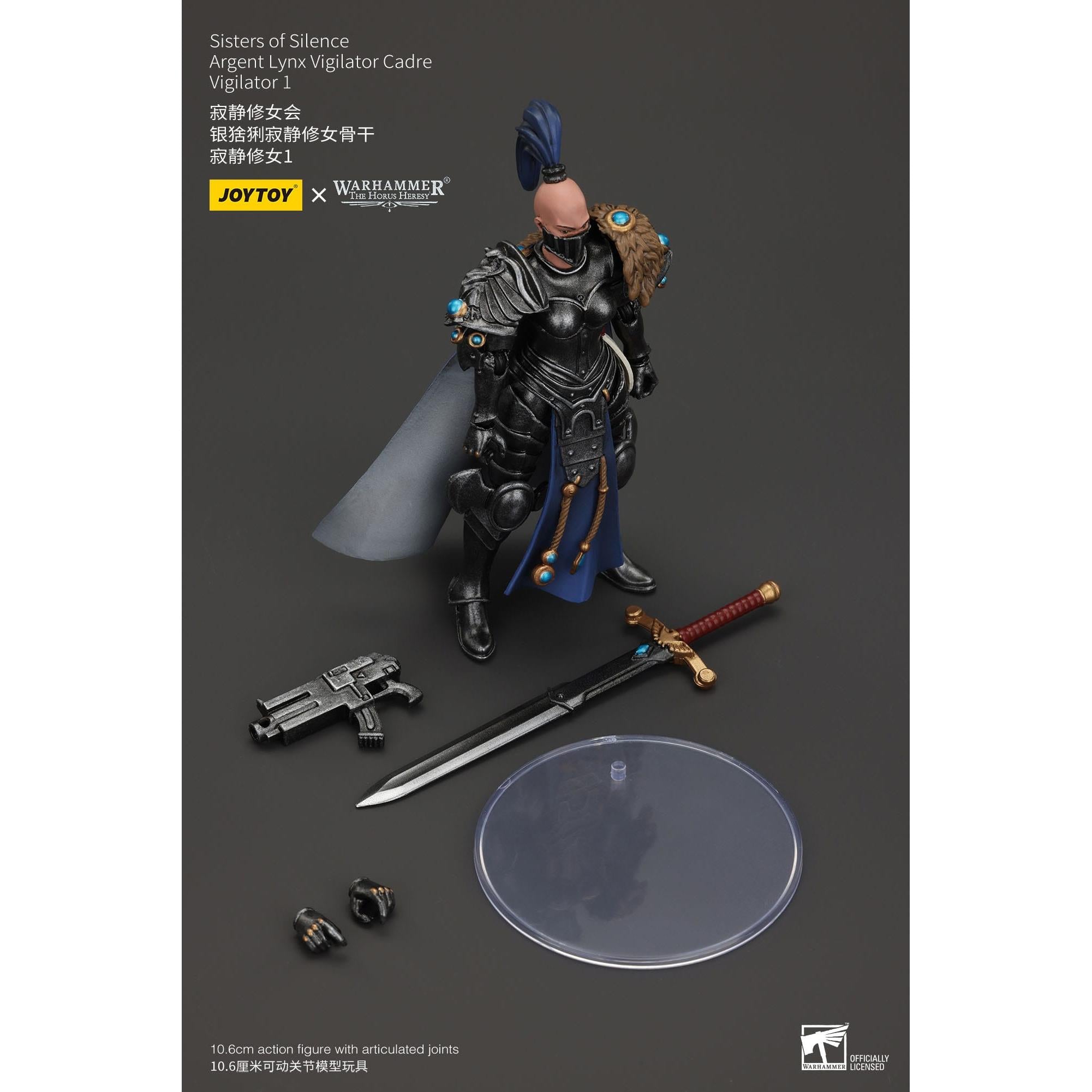 Warhammer 40k: Sisters of Silence Argent Lynx Vigilator Cadre Vigilator 1 (The Horus Heresy)