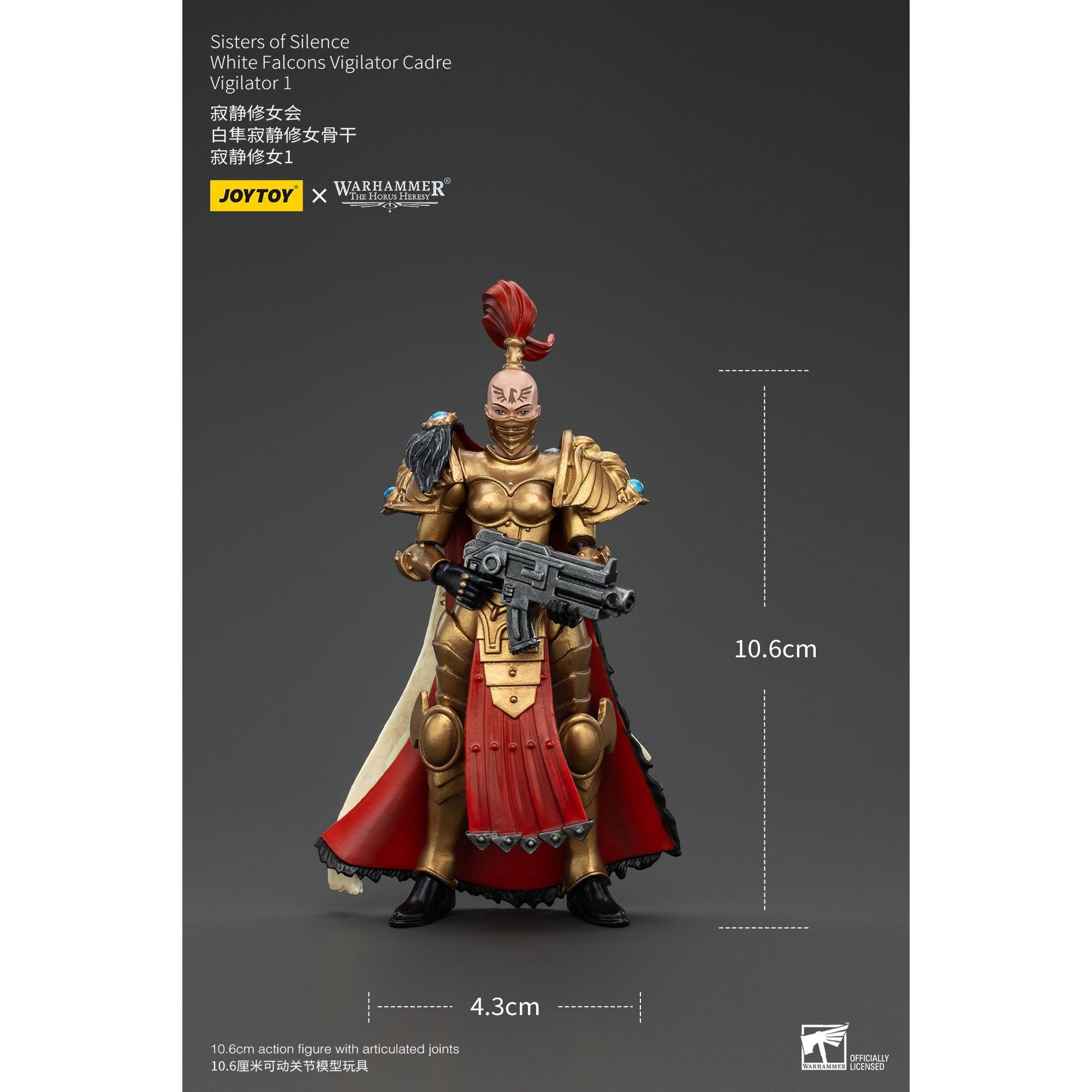 Warhammer 40k: Sisters of Silence White Falcons Vigilator Cadre Vigilator 1 (The Horus Heresy)