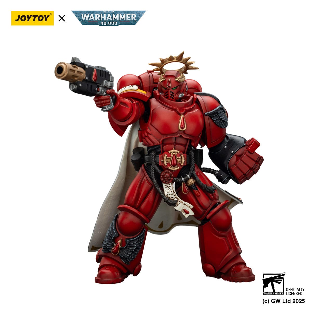 Warhammer 40k: Blood Angels Combat Patrol Captain with Inferno Pistol & Power Fist