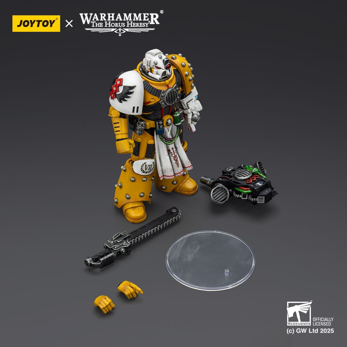 Warhammer 40k: Imperial Fists Legion Apothecary (The Horus Heresy)