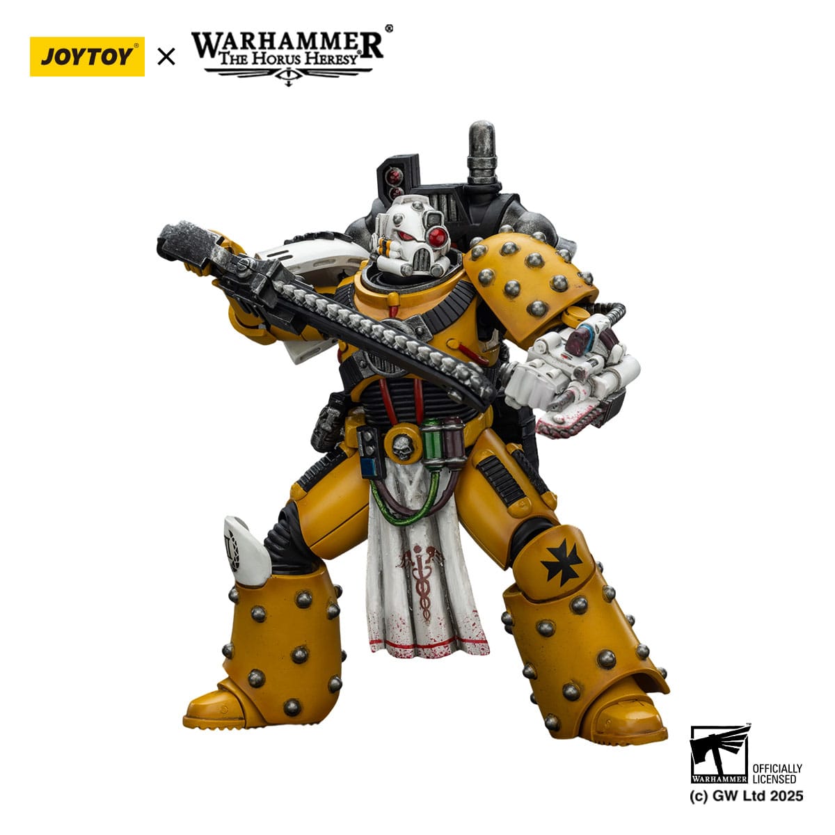 Warhammer 40k: Imperial Fists Legion Apothecary (The Horus Heresy)