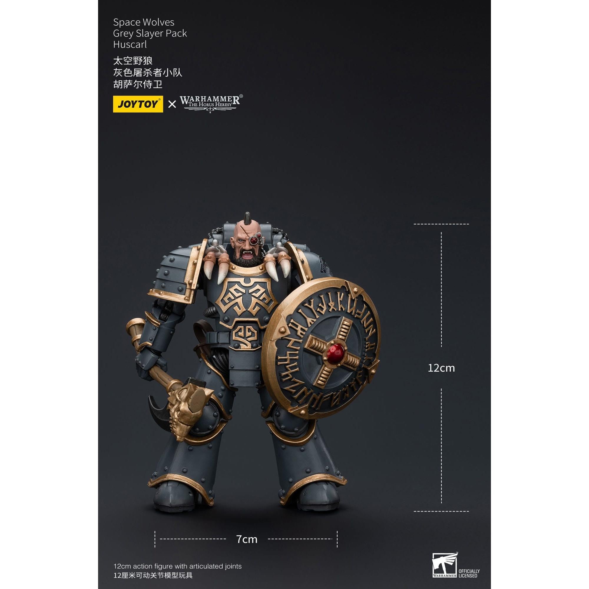 Warhammer 40k: Space Wolves Legion Grey Slayer Pack Huscarl (The Horus Heresy)