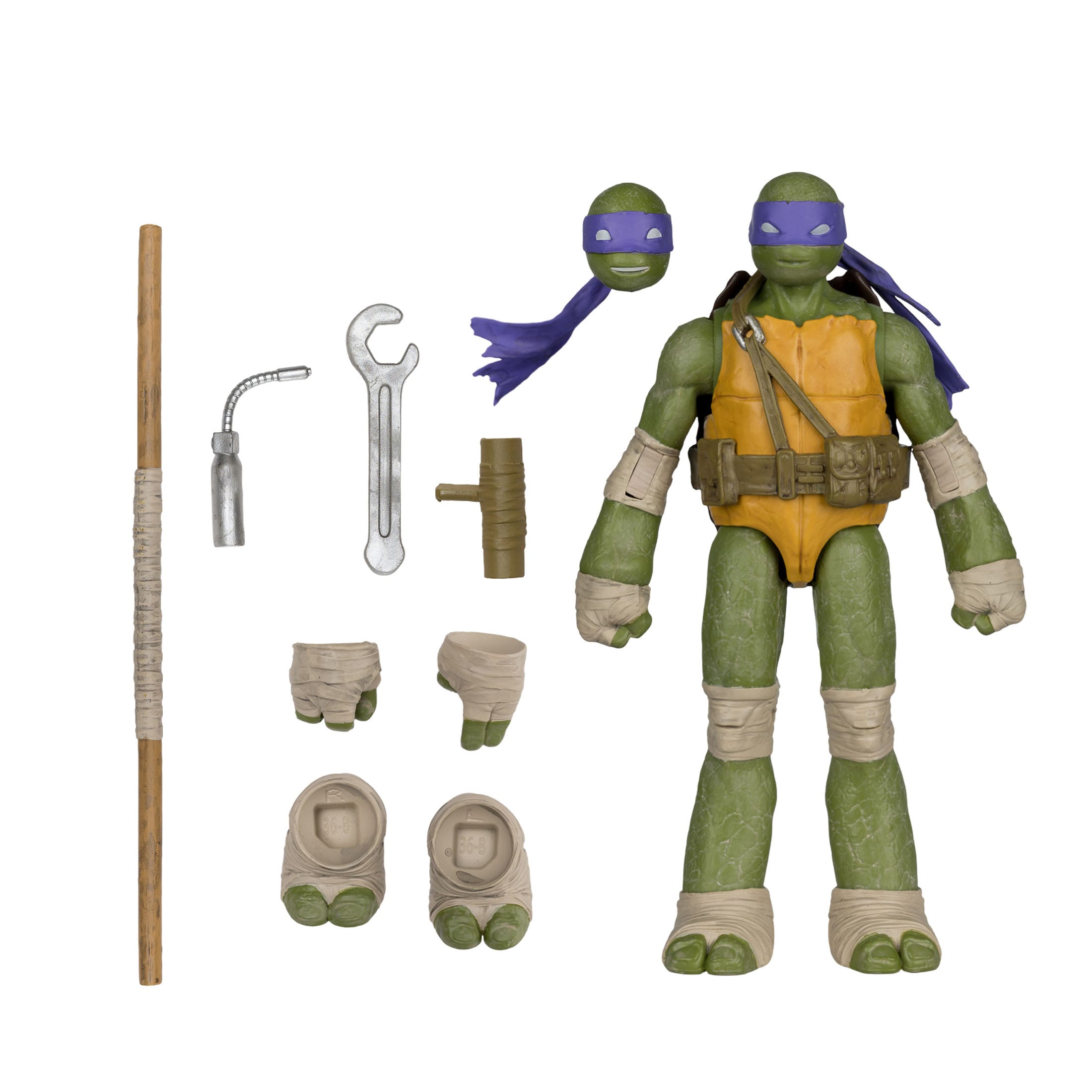 TMNT Page Punchers: Leonardo, Raphael, Michelangelo, Donatello Actionfigur & Comic - 5 inch 4er-Bundle