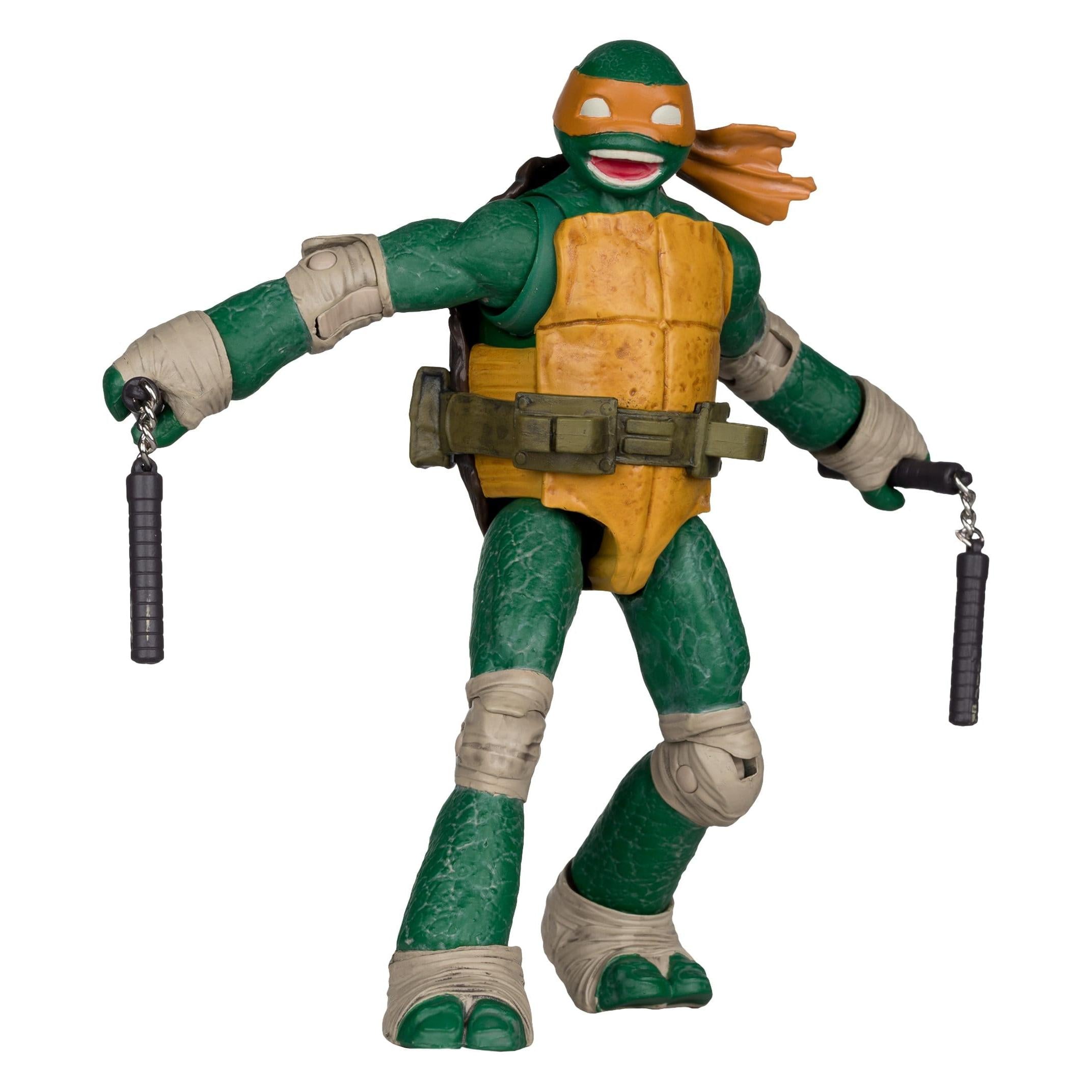 TMNT Page Punchers: Leonardo, Raphael, Michelangelo, Donatello Actionfigur & Comic - 5 inch 4er-Bundle