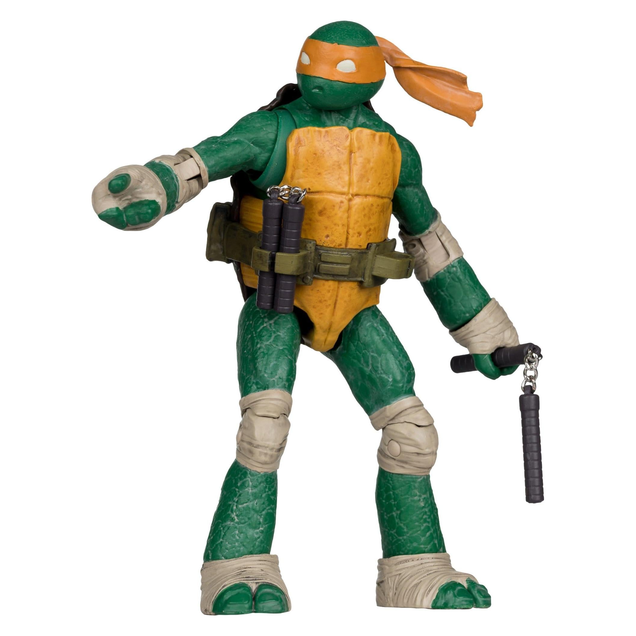 TMNT Page Punchers: Leonardo, Raphael, Michelangelo, Donatello Actionfigur & Comic - 5 inch 4er-Bundle