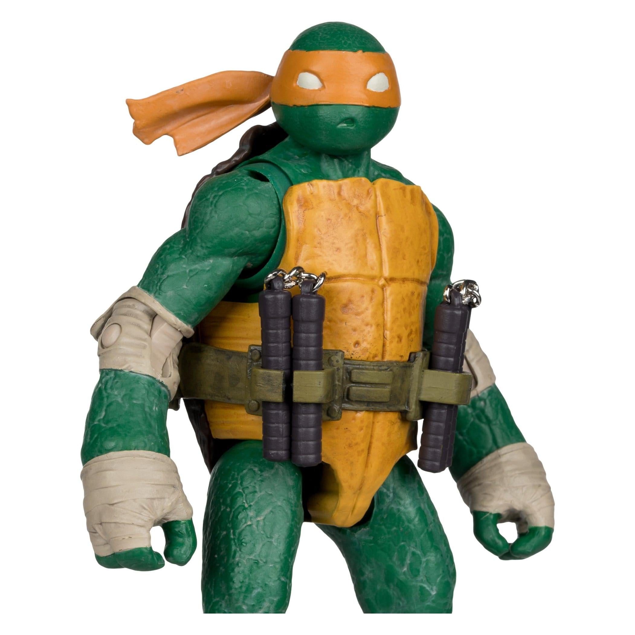 TMNT Page Punchers: Leonardo, Raphael, Michelangelo, Donatello Actionfigur & Comic - 5 inch 4er-Bundle