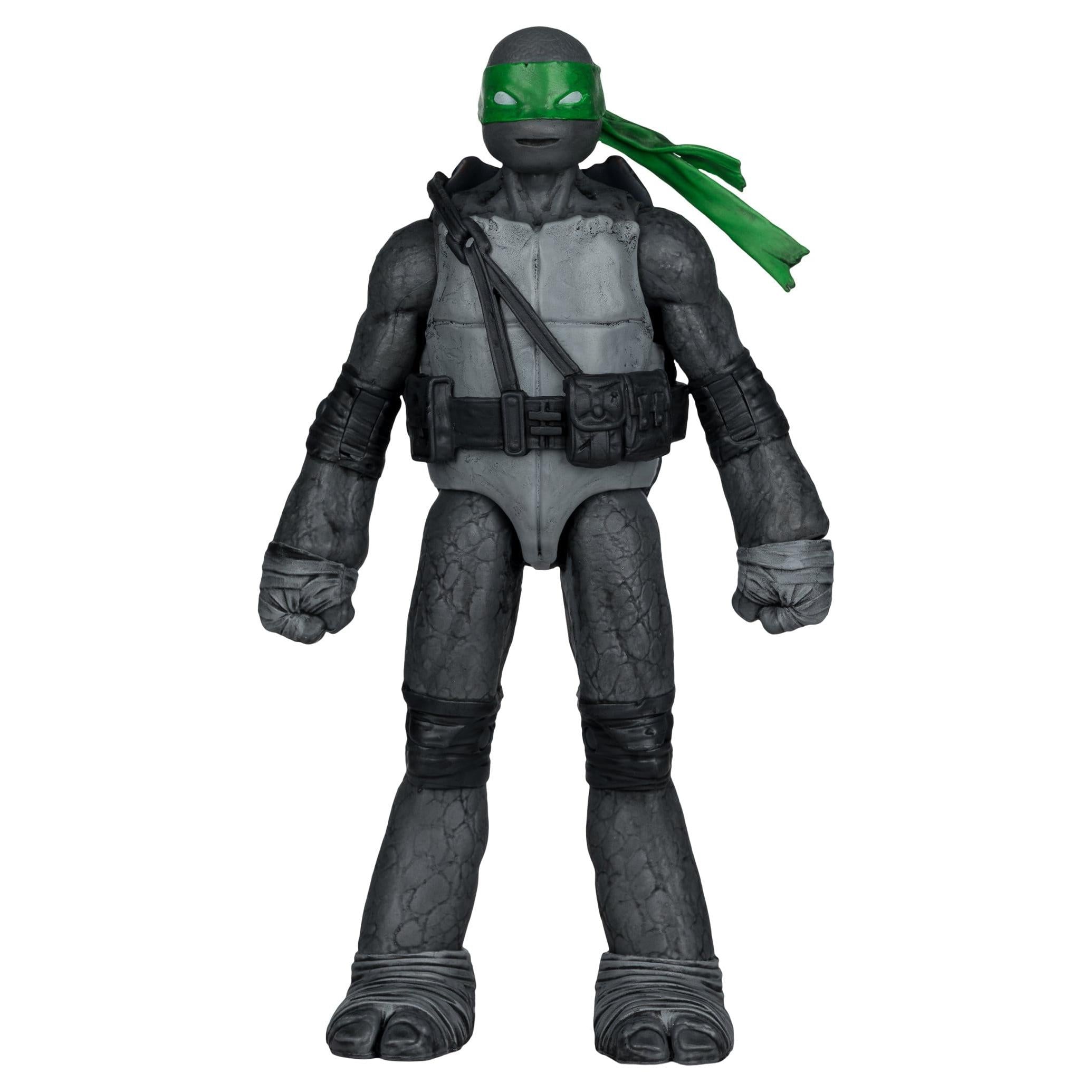 TMNT Page Punchers: Leonardo, Raphael, Michelangelo, Donatello (Black White & Green) (Red Platinum Edition) Actionfigur & Comic - 5 inch 4er-Bundle